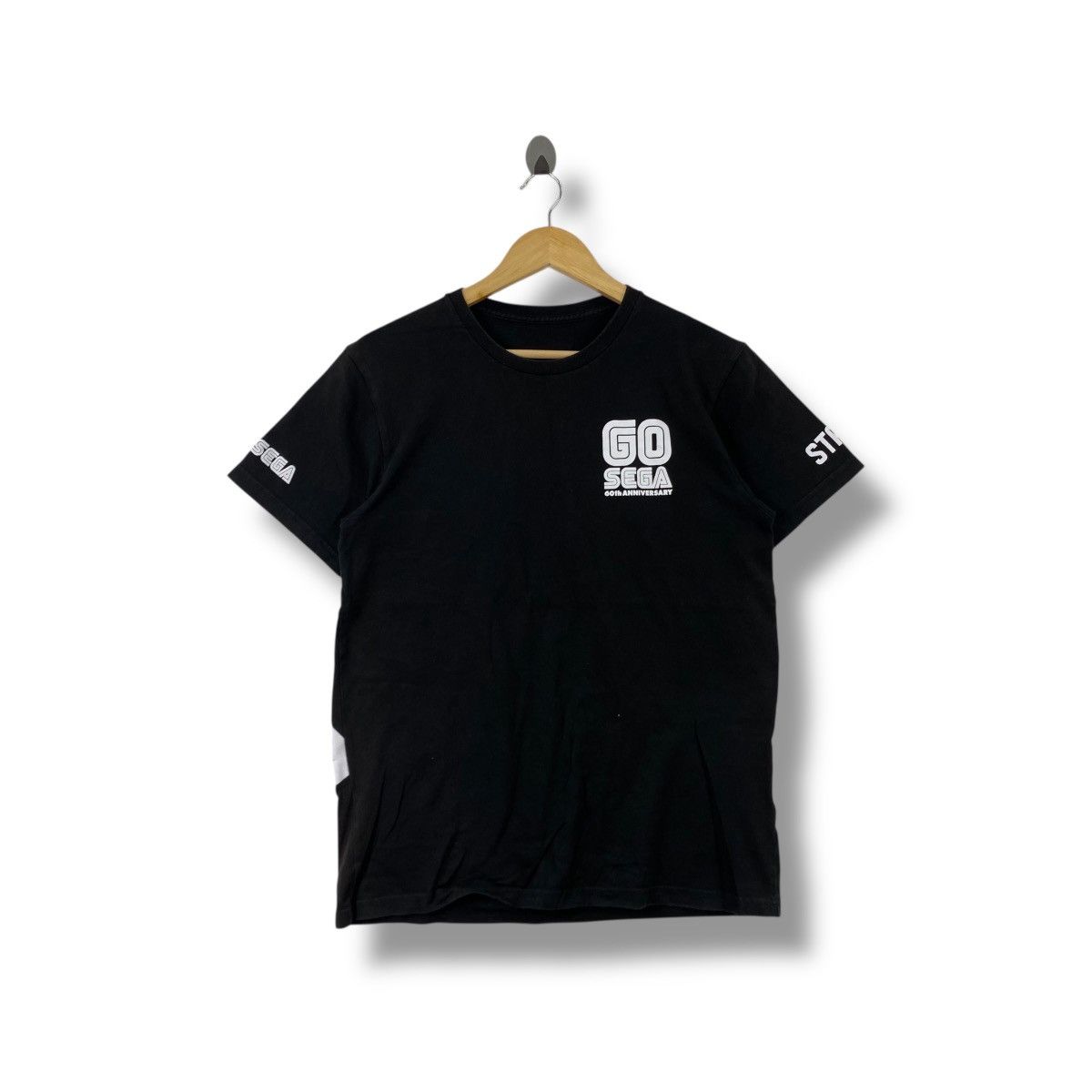 Japanese Brand Iconic Gaming SEGA Go Sega 60th Anniversary Staff Tee Shirt Size US M / EU 48-50 / 2 - 3 Thumbnail