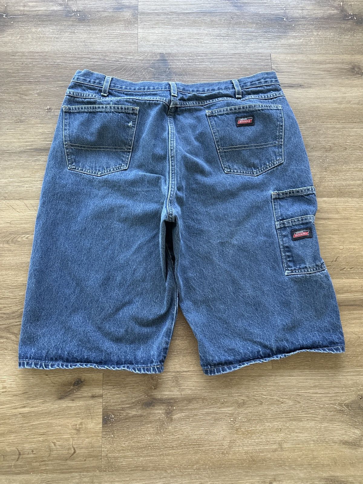 Carhartt × Dickies × Vintage Vintage 90s Blue Carhartt Dickies Workwear Jorts Size US 38 / EU 54 - 1 Thumbnail