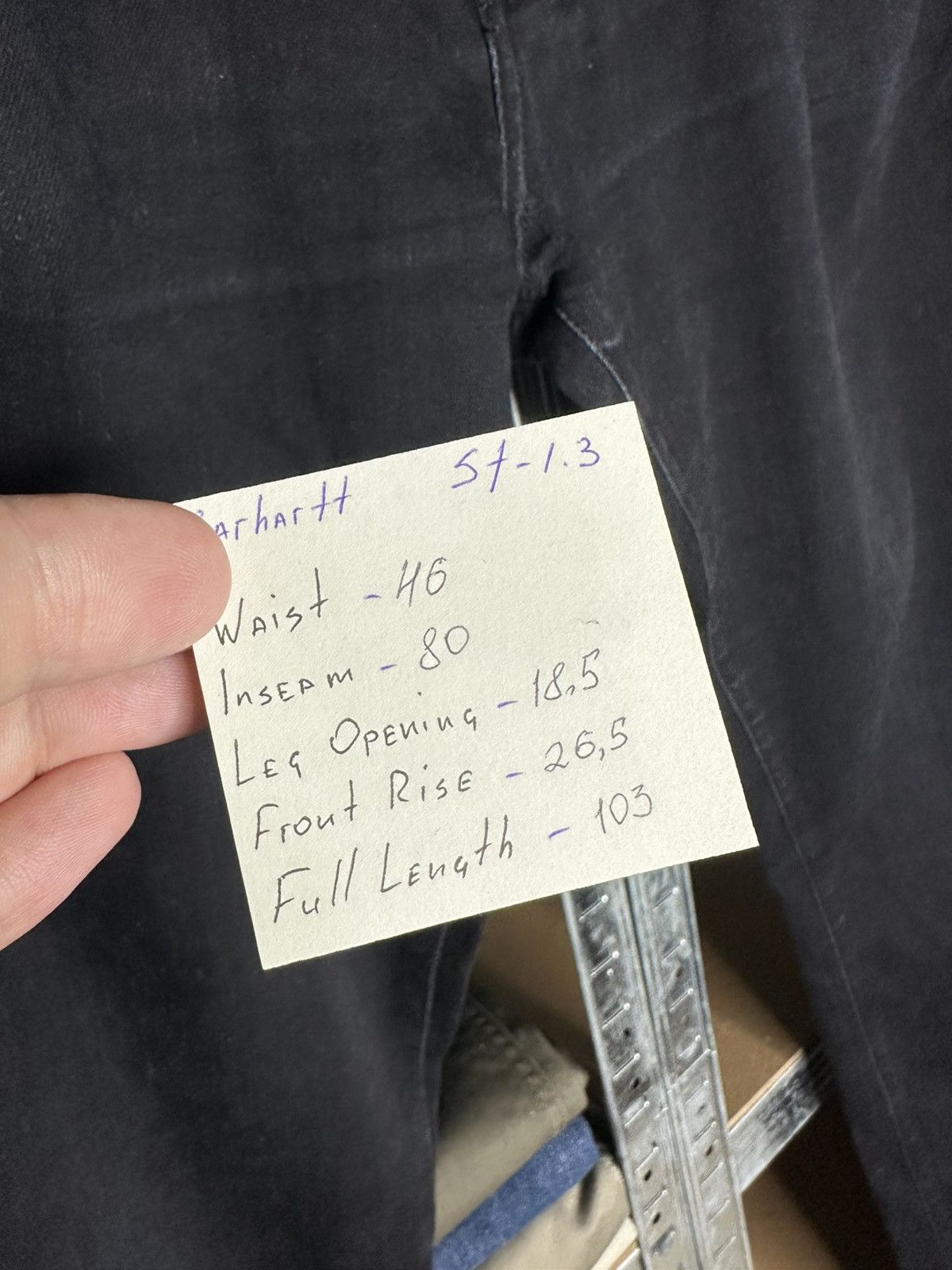 Carhartt Carhartt Rebel Pant denim Y2K Rarest Jeans Pants Size US 36 / EU 52 - 14 Thumbnail