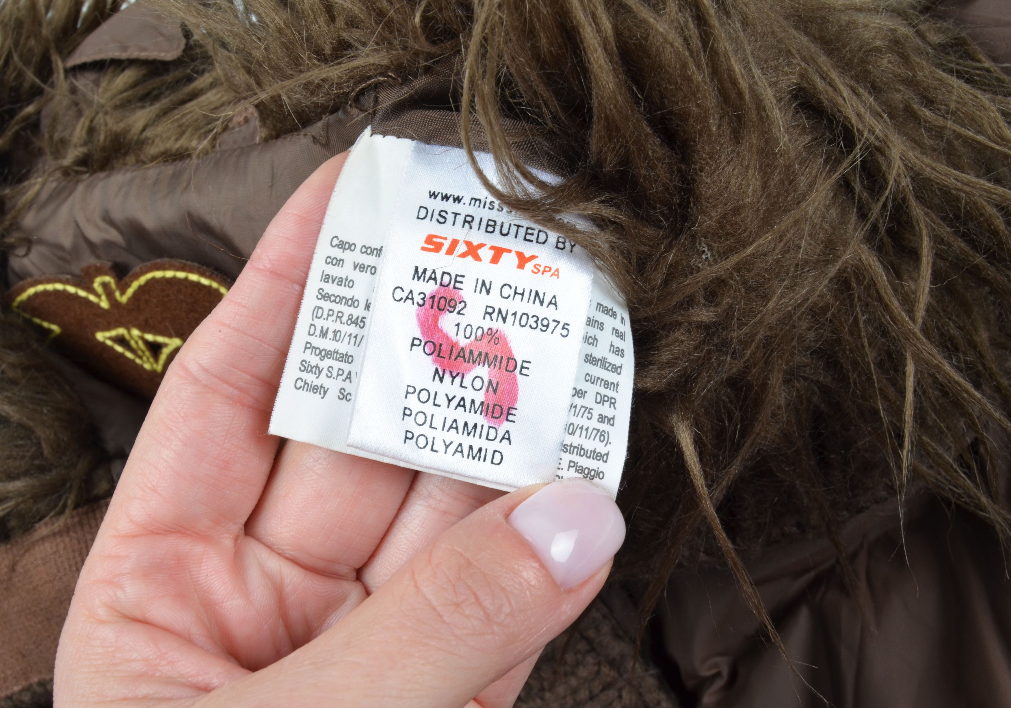 Miss Sixty Vintage Miss Sixty Y2K Coquette Brown Down Jacket Size M / US 6-8 / IT 42-44 - 7 Thumbnail