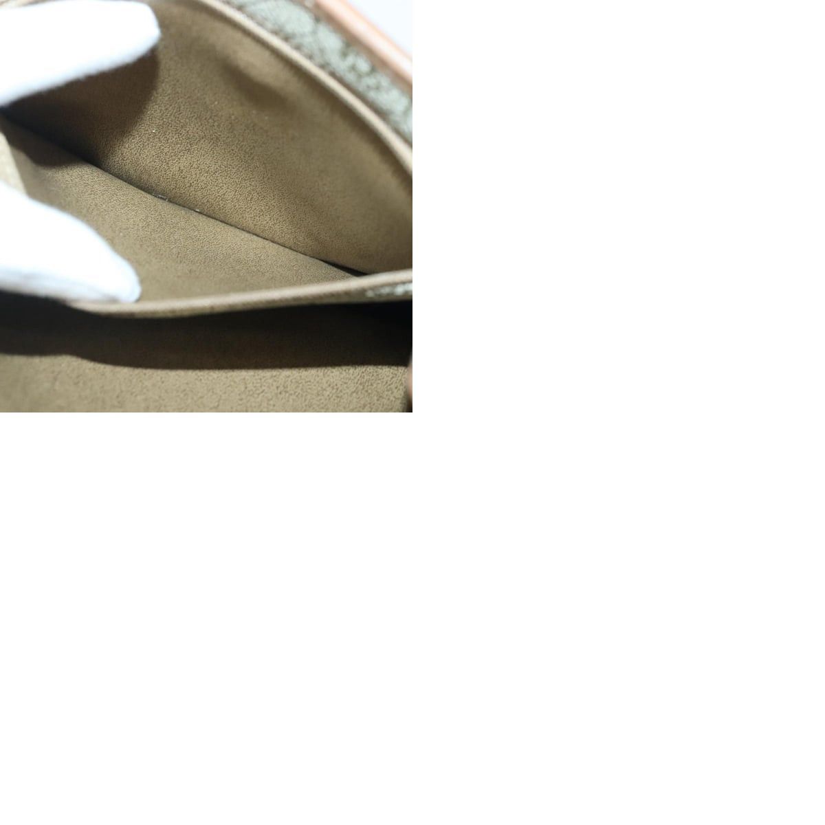 Dior DIOR Honeycomb Canvas Bag Pvc Leather Beige Gold Size ONE SIZE - 13 Thumbnail