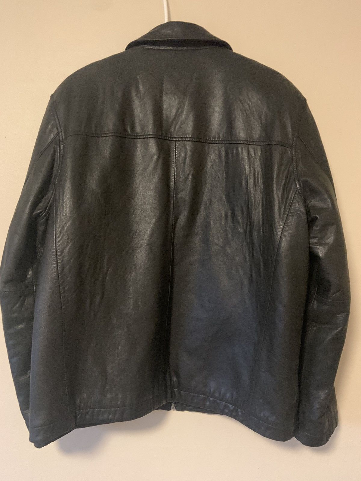 U.S. Polo Assn. vintage genuine leather jacket Size US L / EU 52-54 / 3 - 3 Thumbnail