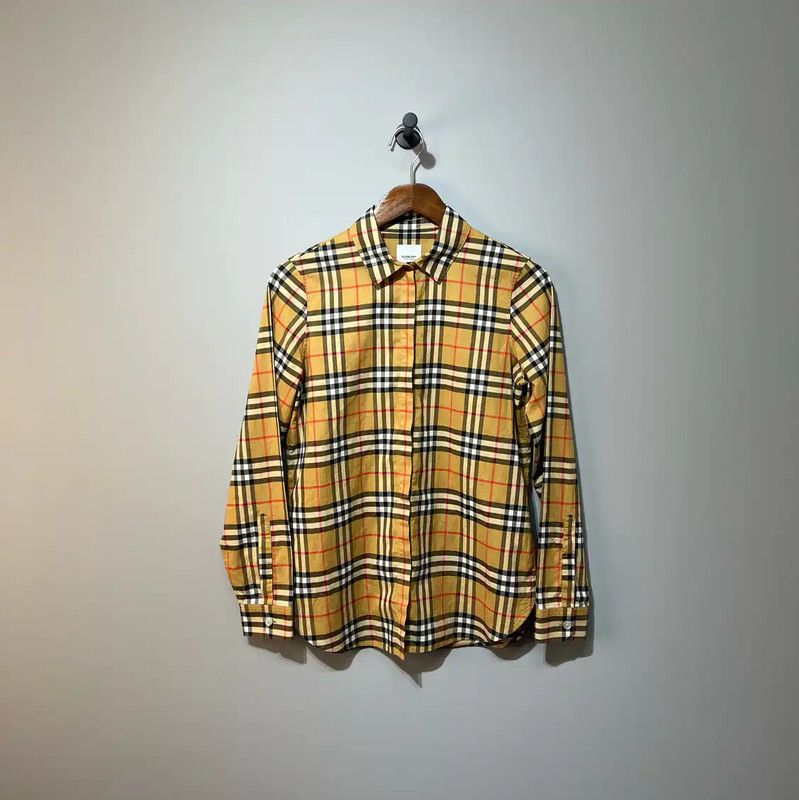 Burberry Burberry Multicolored Cotton Shirt for Women Size M / US 6-8 / IT 42-44 - 1 Thumbnail