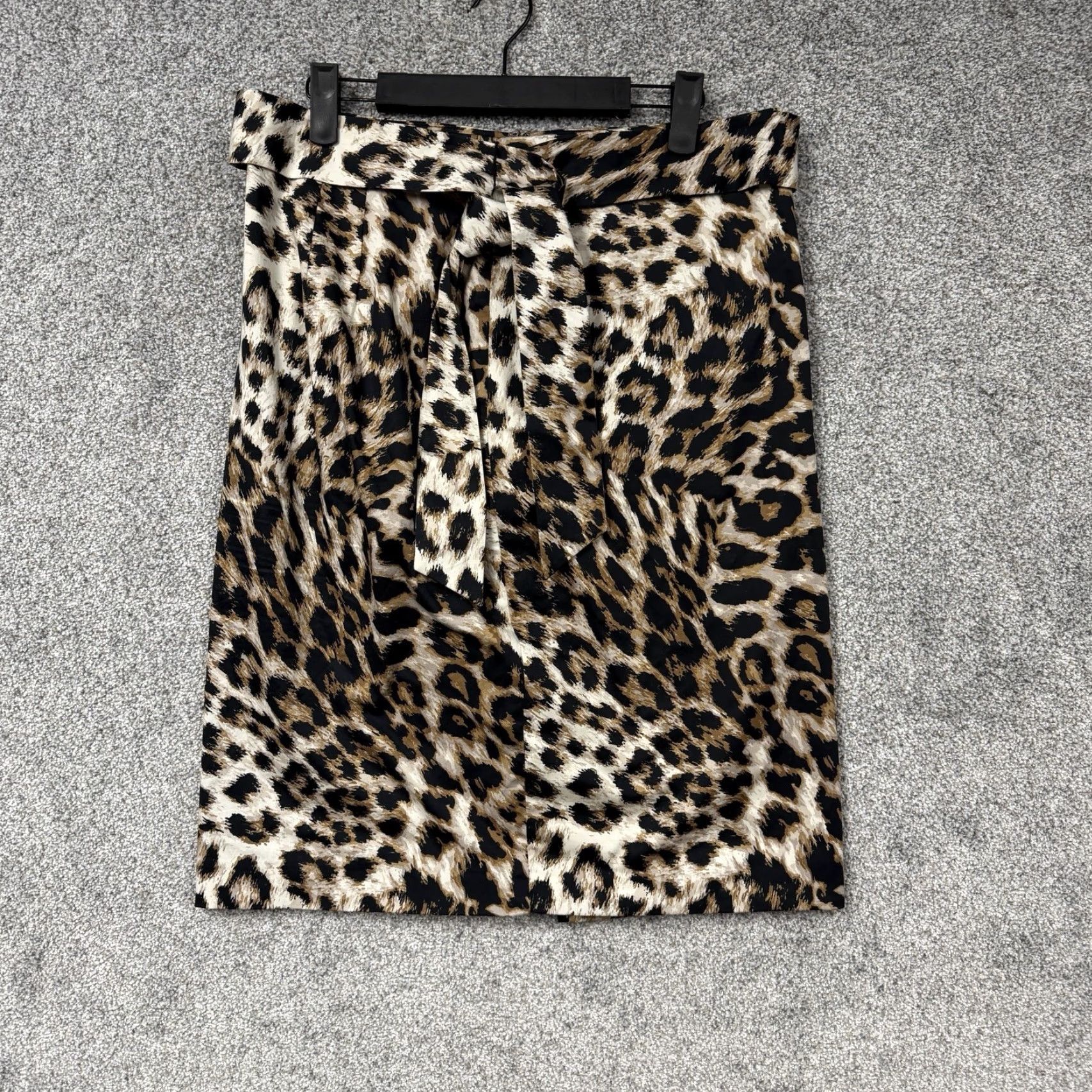 Talbots Talbots Skirt 8 Petite Leopard Print Office Siren Mob Wife Power Dressing Chic Knee Length Pencil Straight Women Size 30" / US 8 / IT 44 - 2 Thumbnail