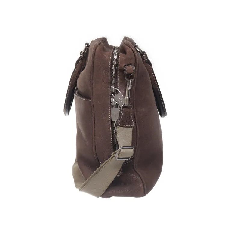 Loro Piana Brown Leather Shoulder Bag Size ONE SIZE - 3 Thumbnail