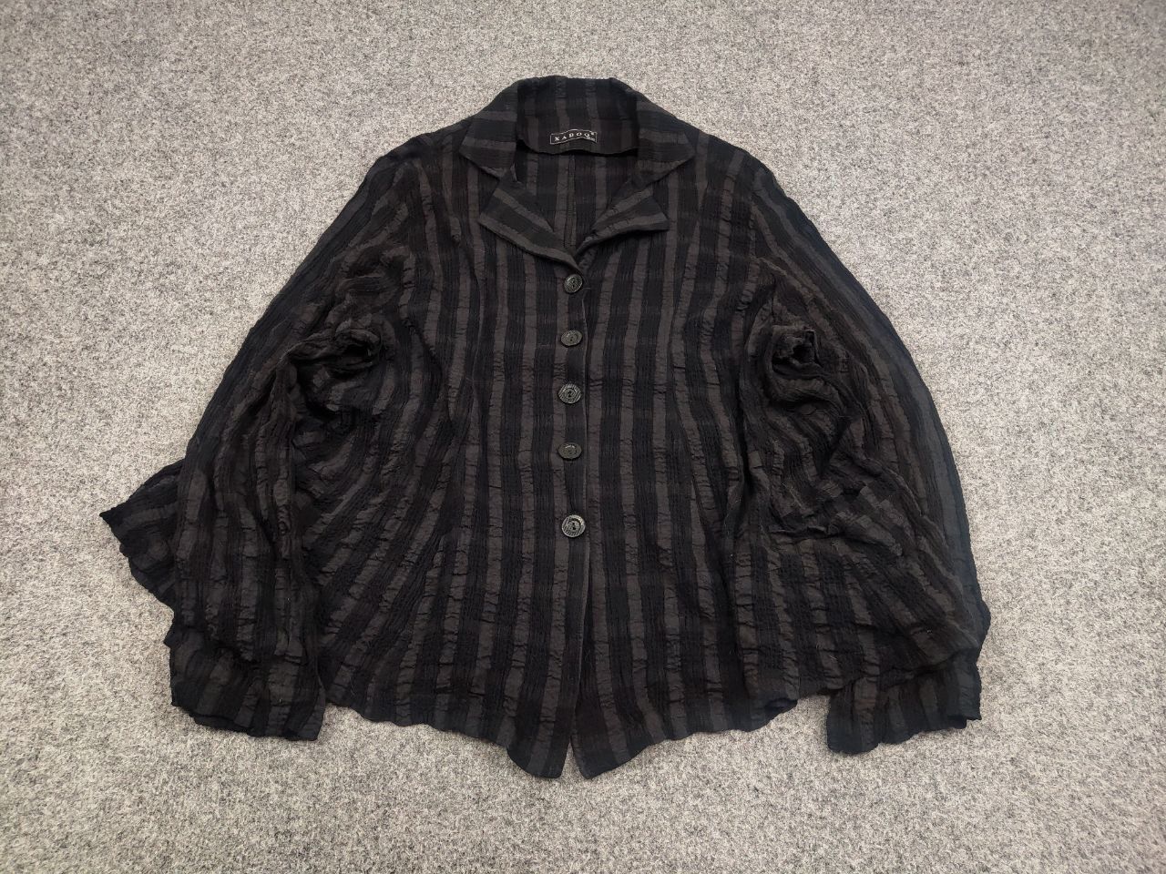 Vintage Xadoo Berlin Designer Avant Garde Light Textured Jacket Size L / US 10 / IT 46 - 2 Thumbnail