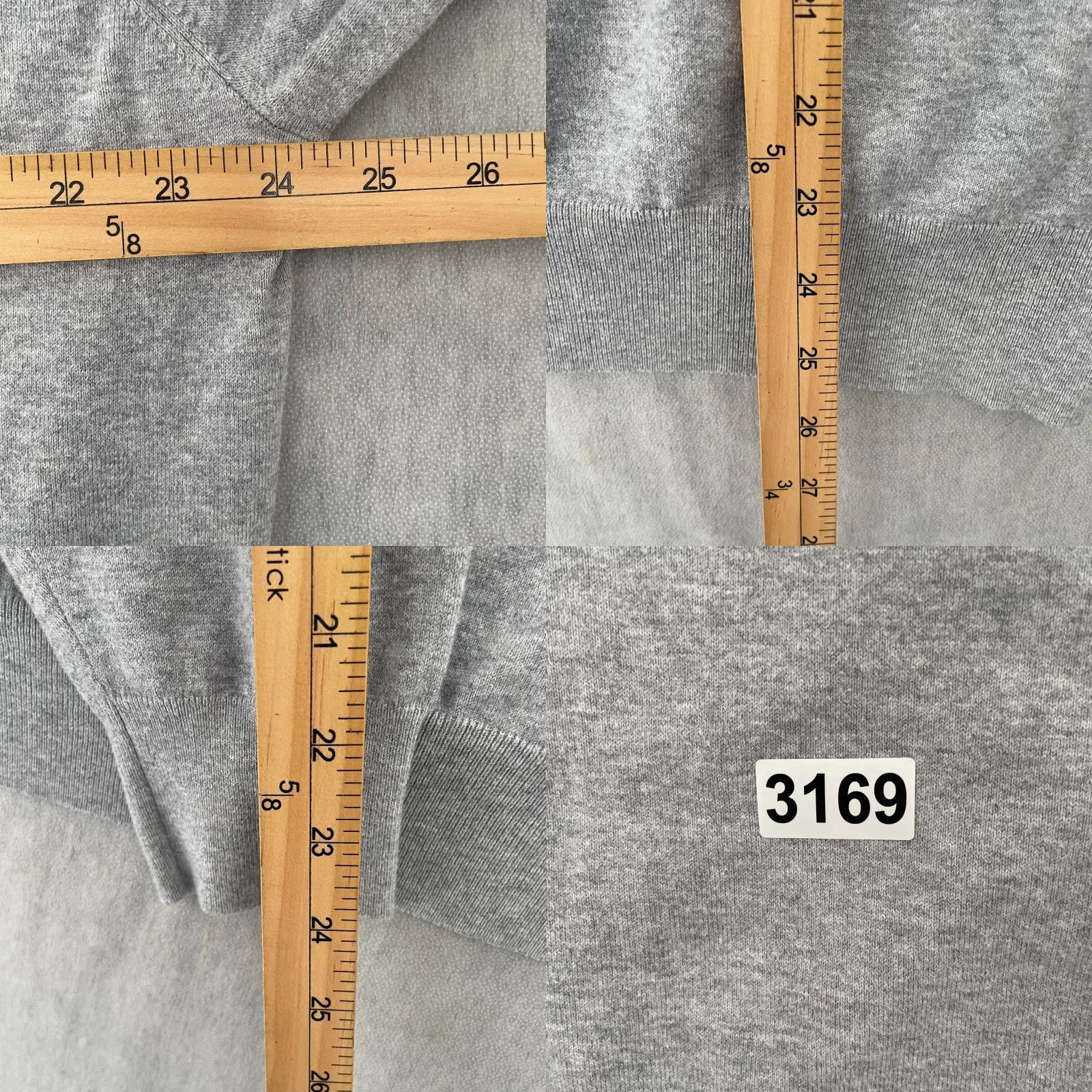 Peter Millar Peter Millar Sweater Pullover 1/4 Zip Adult XL Men Gray Mock Neck Casual Travel Slim Knit Classic Preppy Sports 1/4 Zip Zipper Size US XL / EU 56 / 4 - 8 Thumbnail