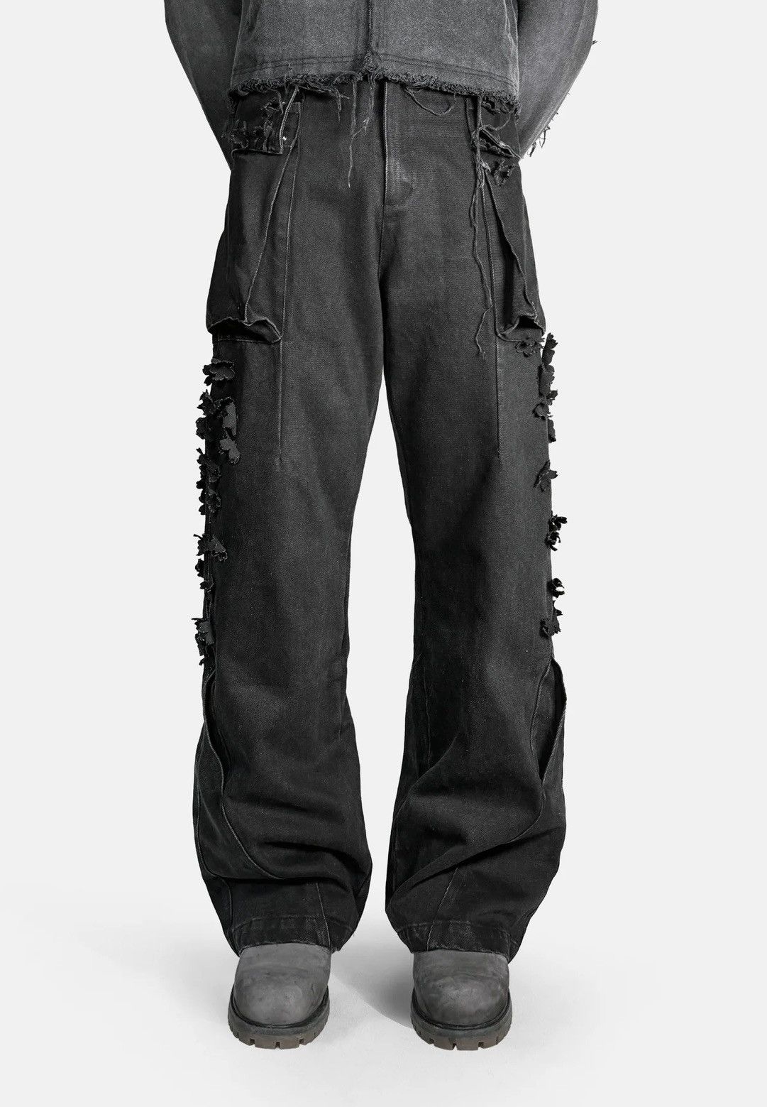 Other Junalyx Blossom Pouch Cargo Denim Size US 36 / EU 52 - 5 Thumbnail
