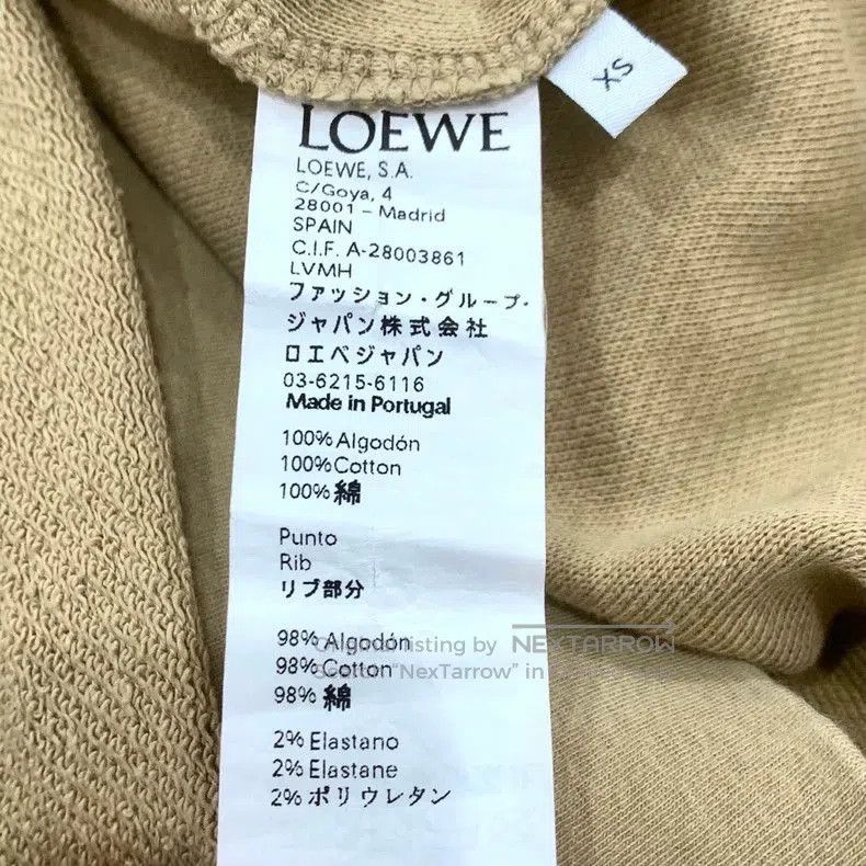 Loewe Loewe Logo Embroidered Crewneck Sweatshirt. Size US XS / EU 42 / 0 - 8 Thumbnail