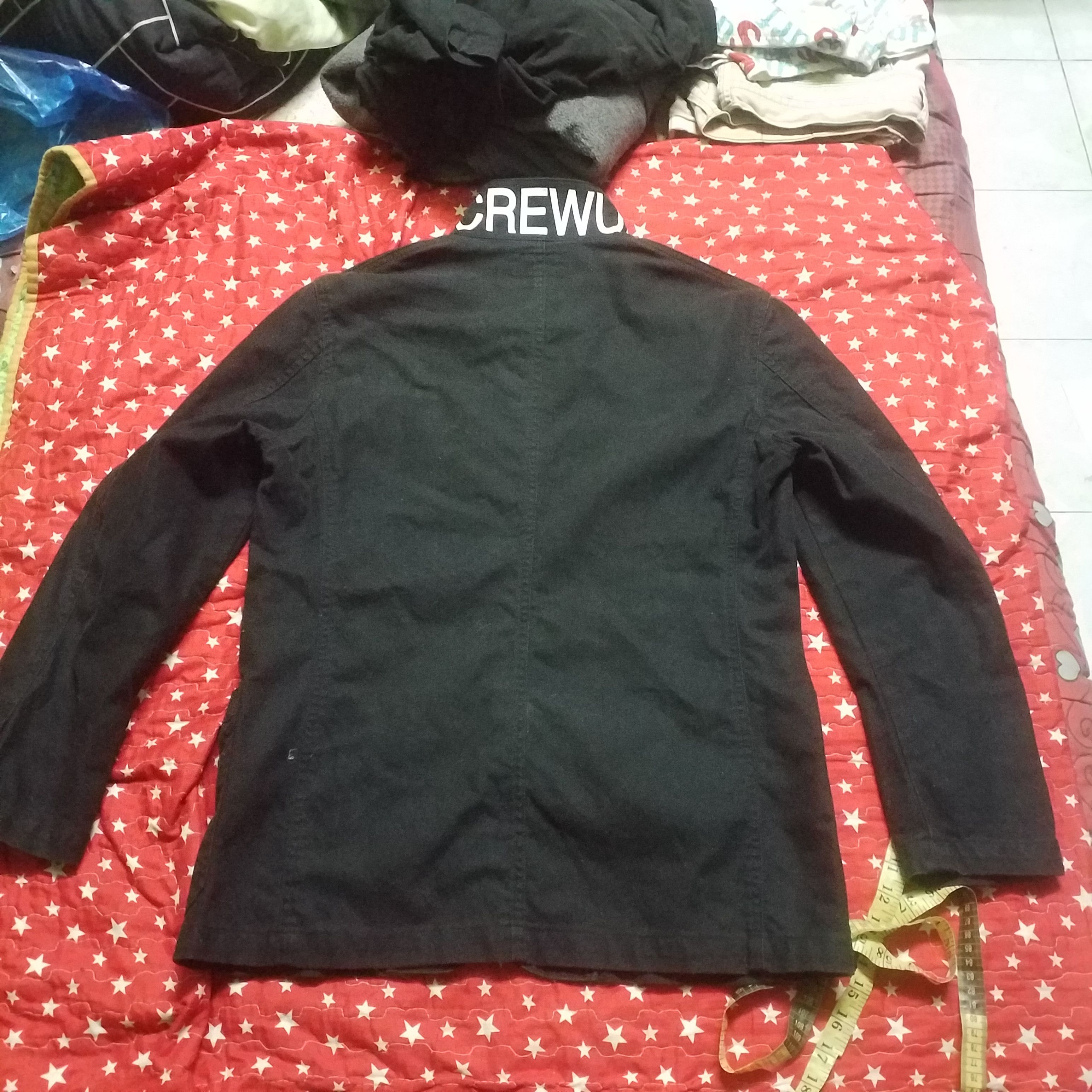 Mossimo MOSSIMO SUPER BLACK SCREW UP BUTTON CHORE JACKET Size US M / EU 48-50 / 2 - 4 Thumbnail