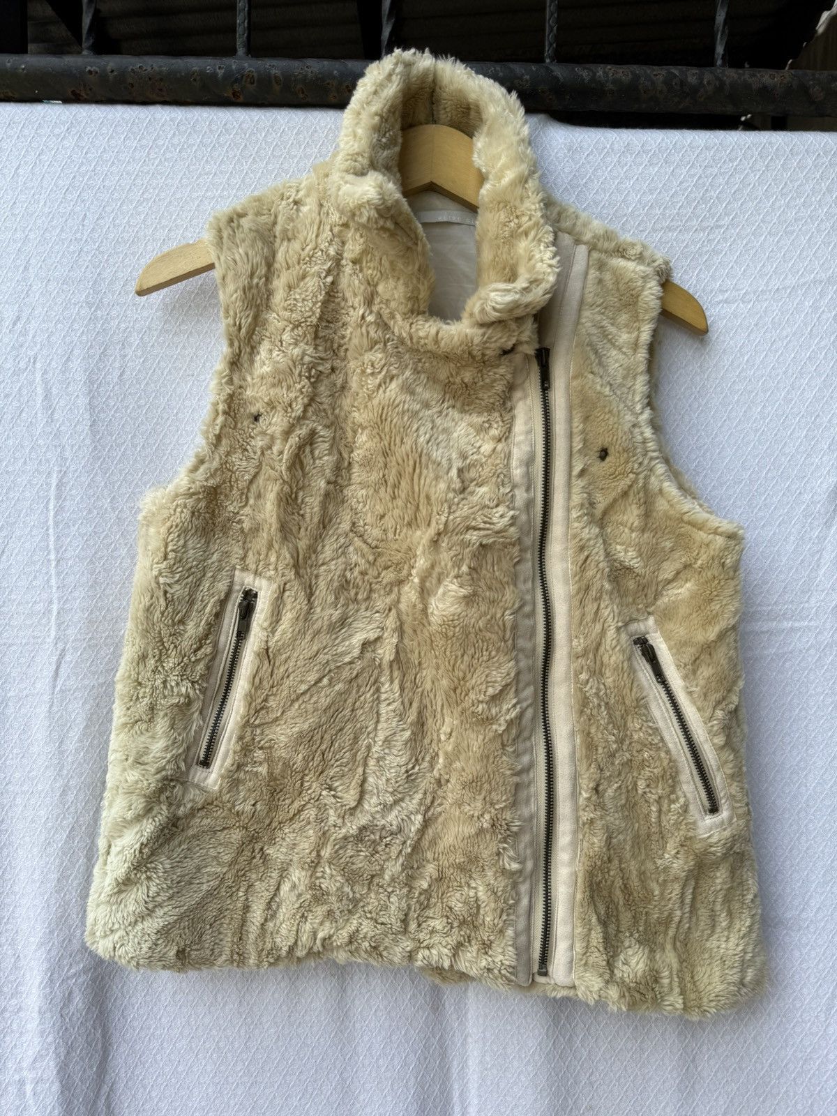Hysteric Glamour Retro Girl Fur Vest Zipper Ifsixwasnine Style Size US M / EU 48-50 / 2 - 3 Thumbnail