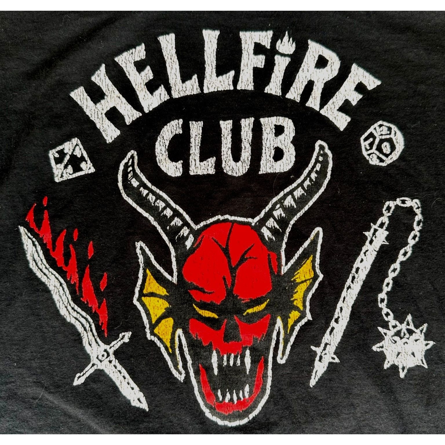 Other Stranger Things Hellfire Club T Shirt 2X Netflix Black Hallo Size US XXL / EU 58 / 5 - 1 Thumbnail