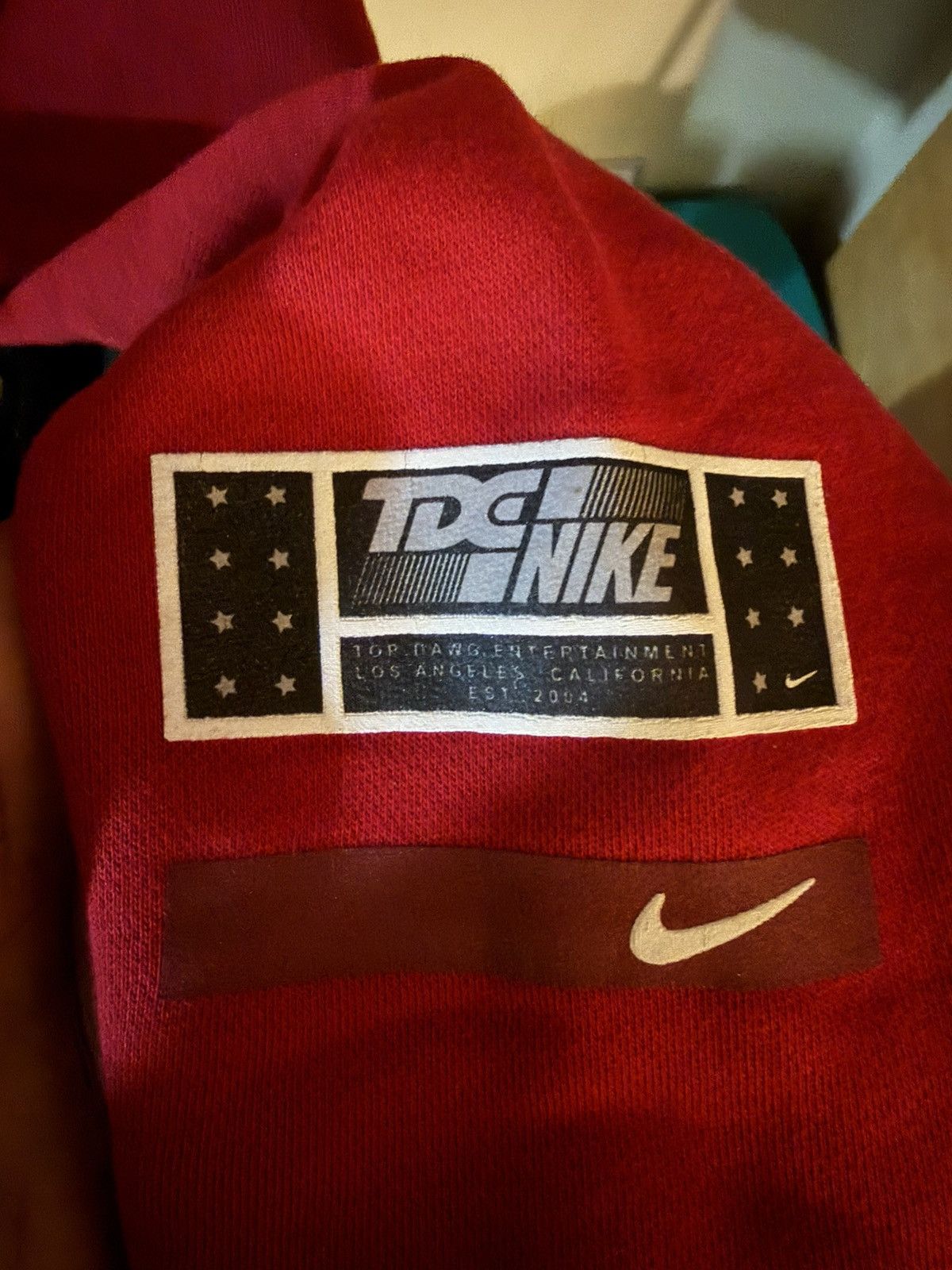 Nike × Top Dawg Entertainment TDE x Nike “DAMN” Swoosh Logo Hoodie Size US L / EU 52-54 / 3 - 5 Thumbnail