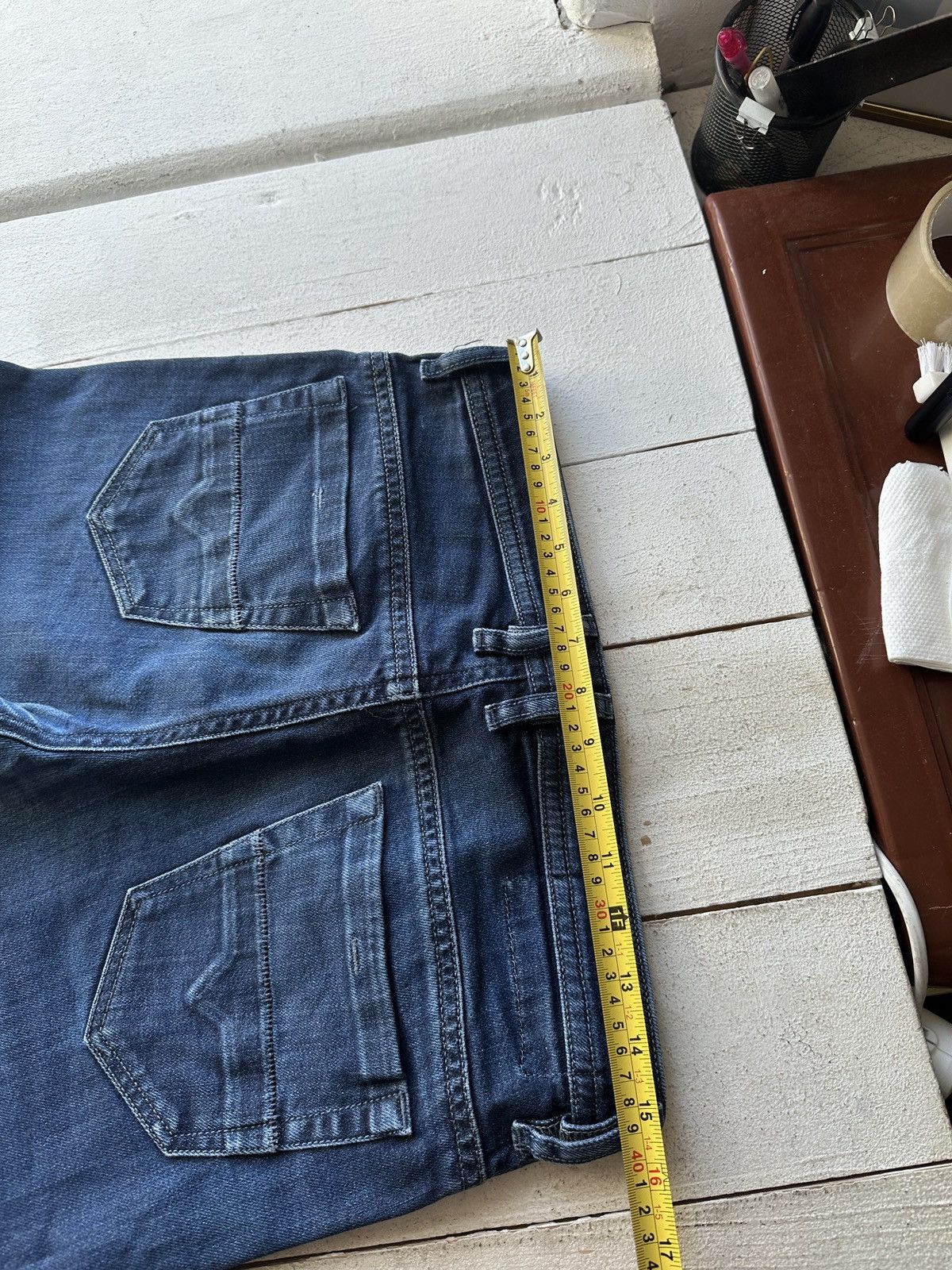 Diesel 🚨 RARE DIESEL MEN DENIM JEANS AVANT GARDE IFSIXWASNINE Y2K Size US 31 - 15 Thumbnail