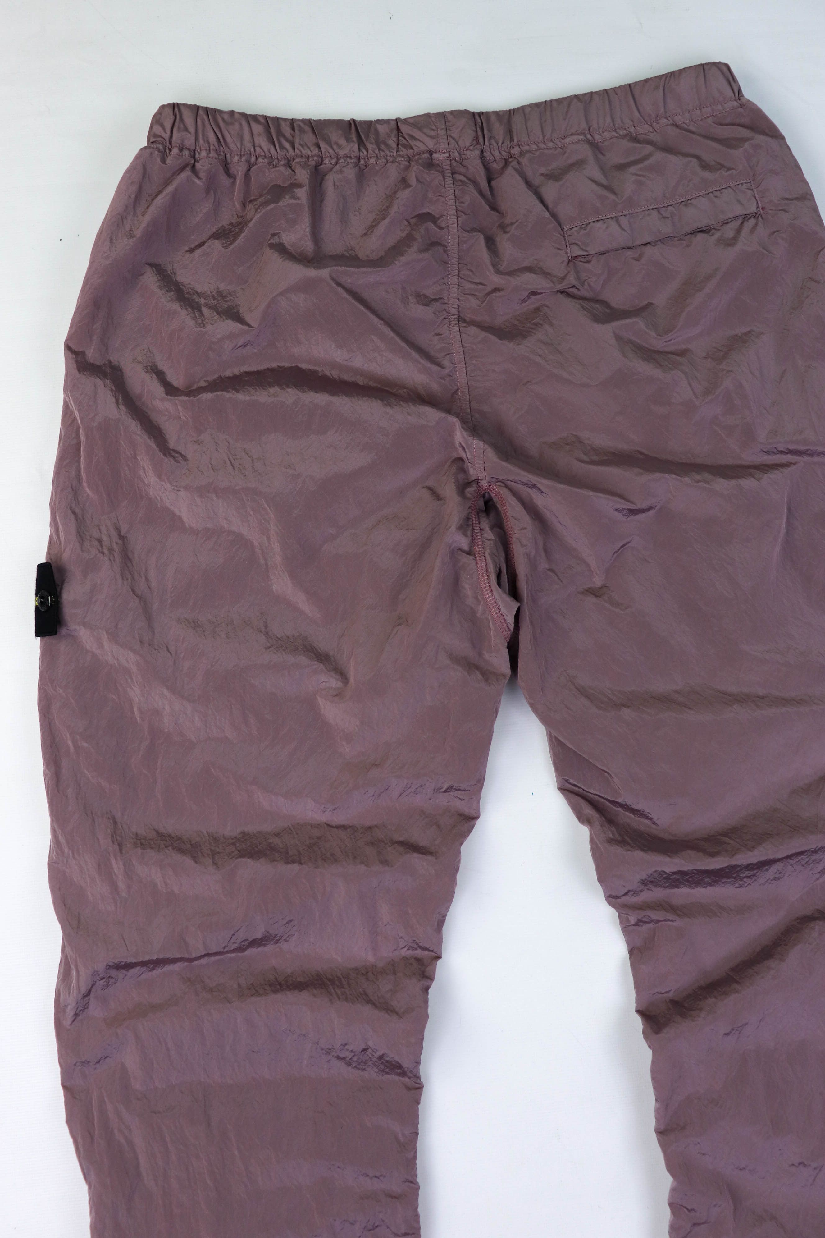 Stone Island Stone Island Pink Mocha Mousse Nylon Metal Track Pants Size US 32 / EU 48 - 5 Thumbnail