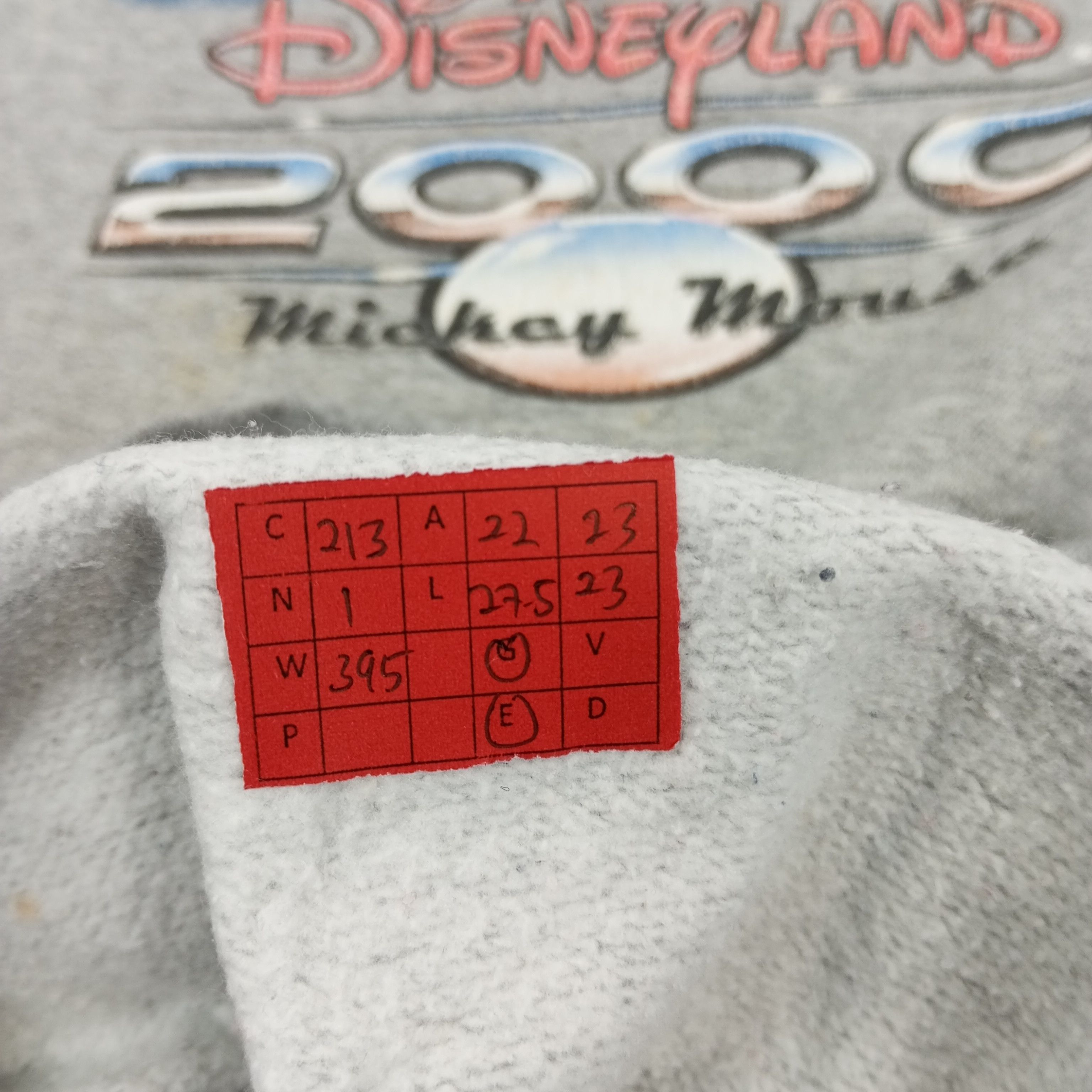 Disney × Mickey Mouse × Vintage Mickey Mouse Tokyo Disneyland Vintage Sweatshirt Size US M / EU 48-50 / 2 - 9 Thumbnail