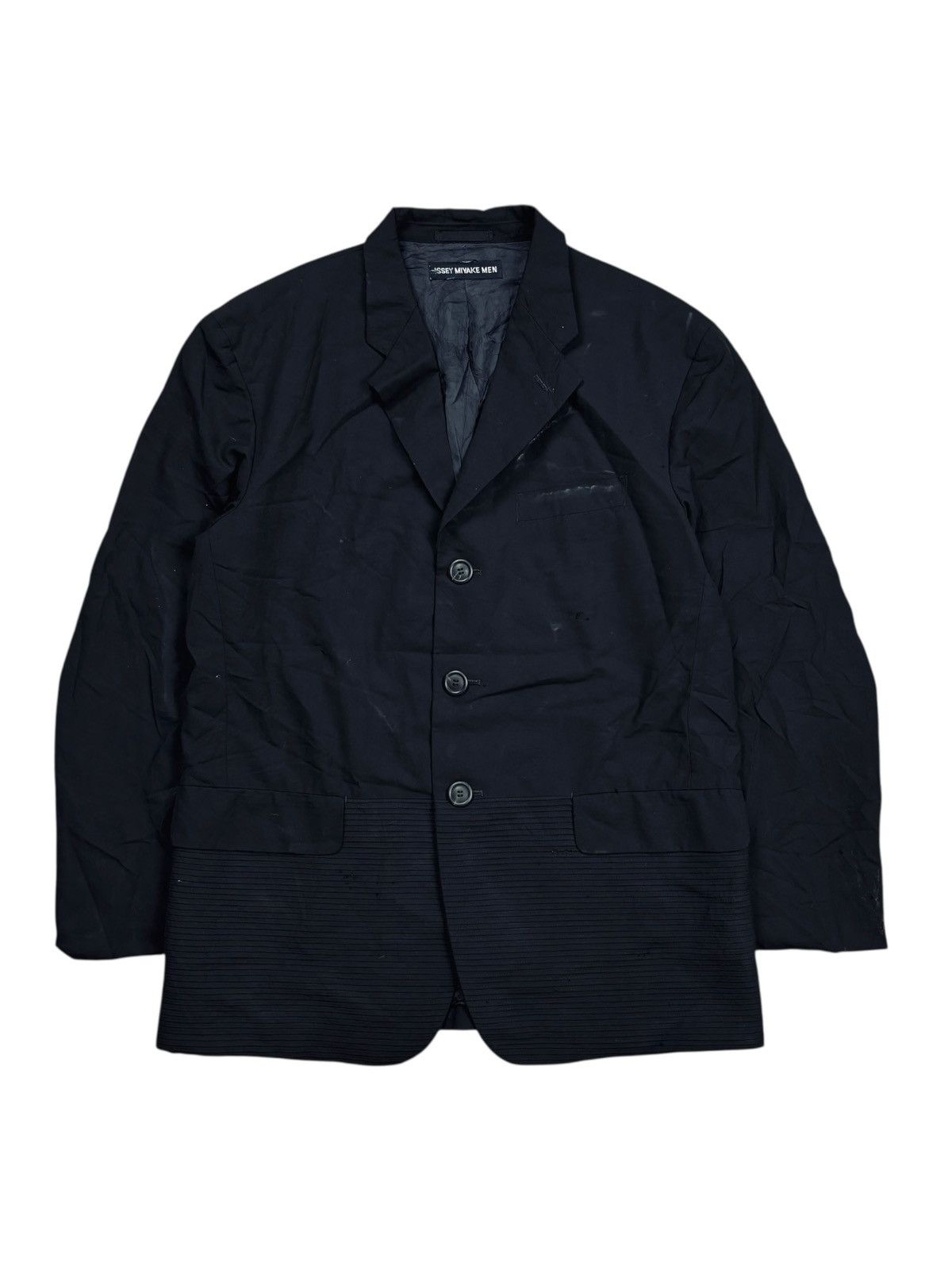 Issey Miyake Archive 2002 Issey Miyake - Blazer Mix Pleats Size US M / EU 48-50 / 2 - 1 Thumbnail