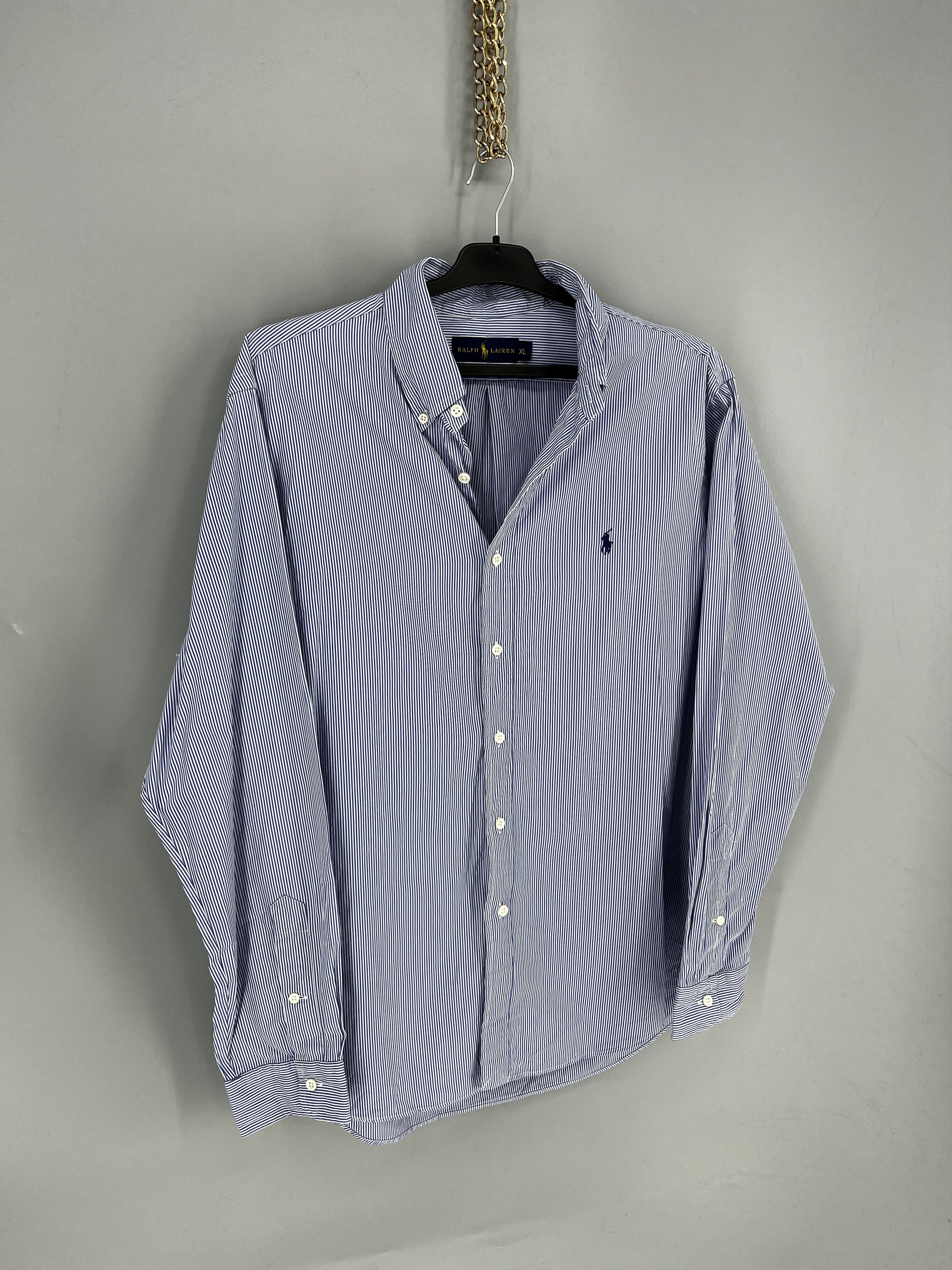 Polo Ralph Lauren Vintage Striped Shirt Polo Ralph Lauren Size XL Rare Size US XL / EU 56 / 4 - 2 Thumbnail