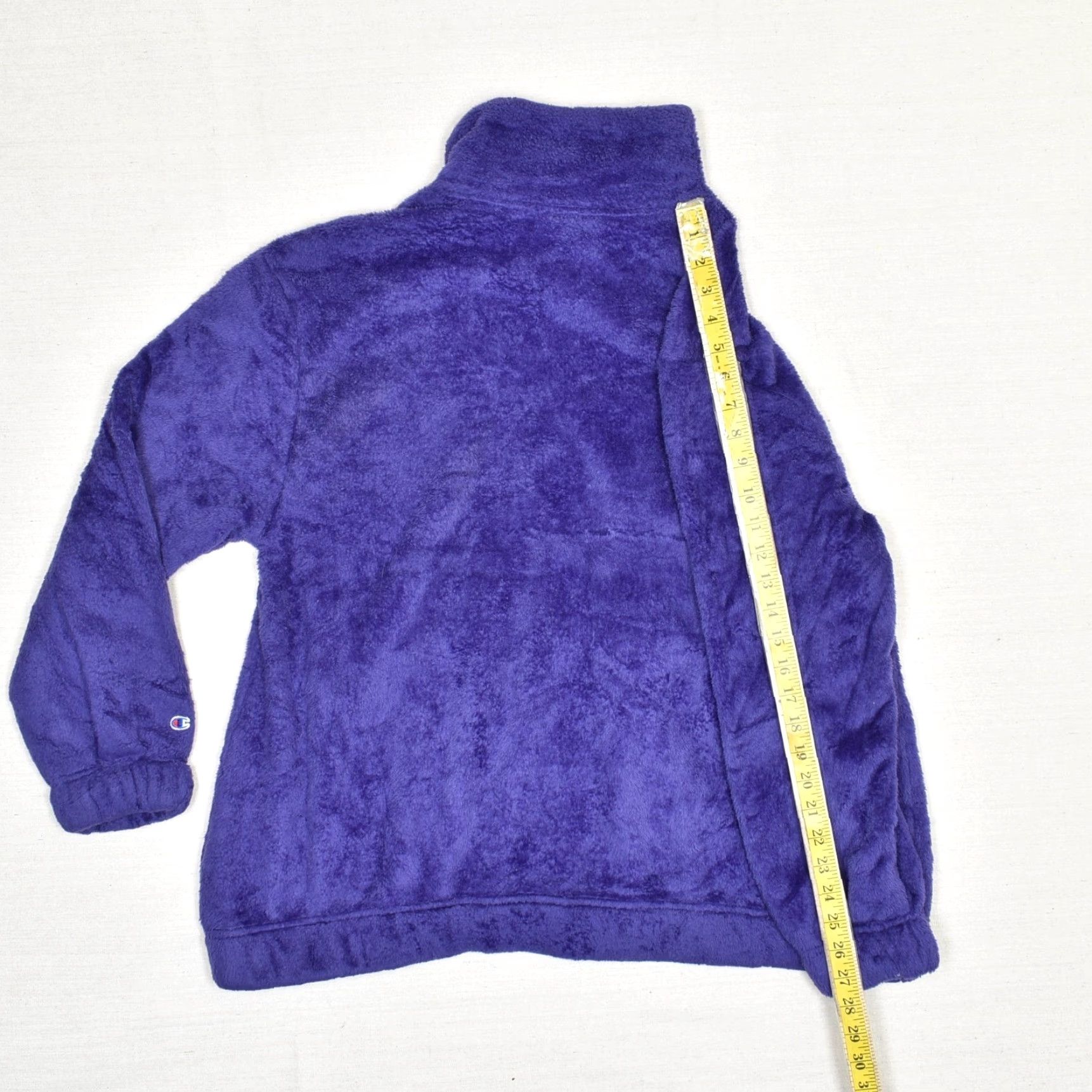 Champion Champion Women Jacket Purple Fleece Full Zip Pockets L Size Polyester Basic Size L / US 10 / IT 46 - 6 Thumbnail