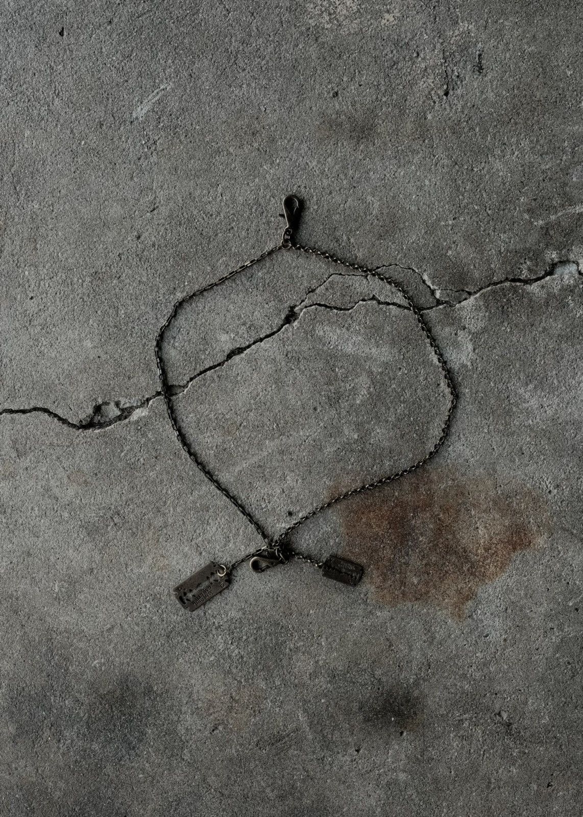 Jean Paul Gaultier Jean Paul Gaultier Razor Blade Chain Size ONE SIZE - 1 Thumbnail