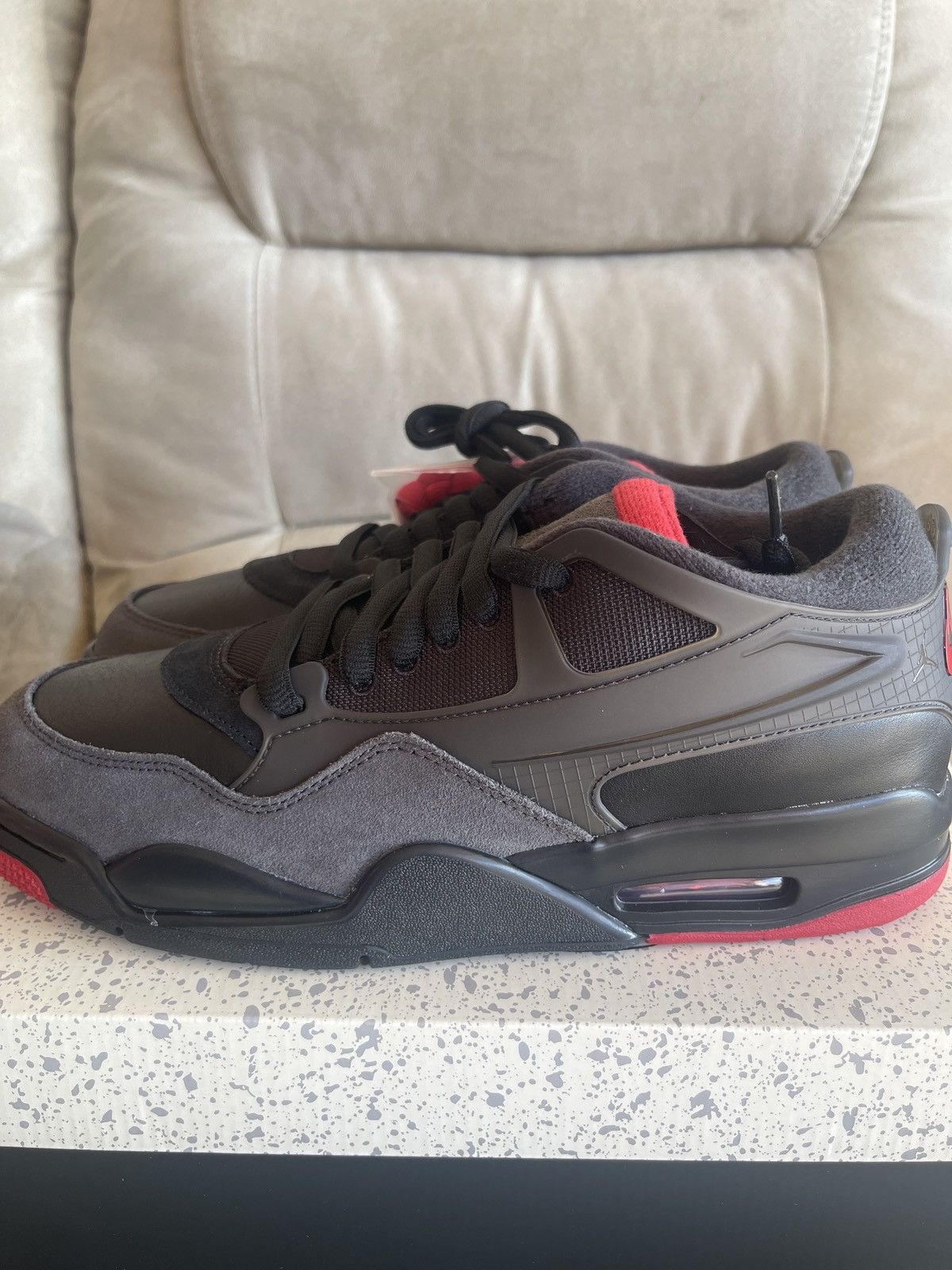 Nike Air Jordan 4 RM black/Red Size US 10.5 / EU 43-44 - 4 Thumbnail