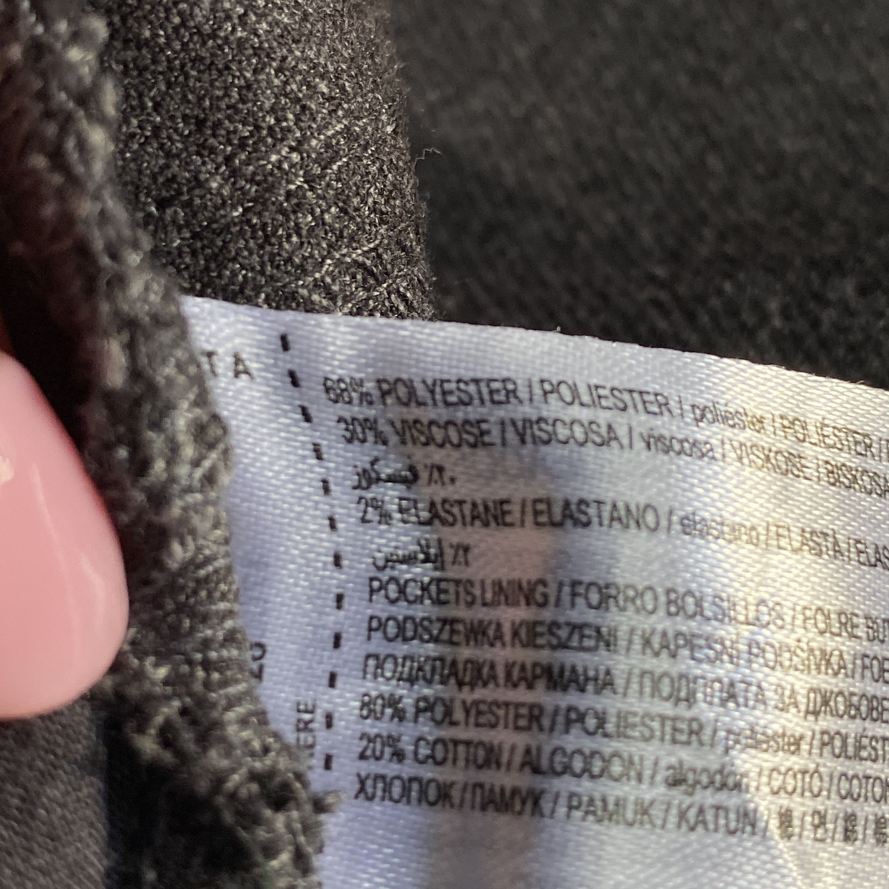 Mango Mango Charcoal Grey High Waisted Wide Leg Tailored Pants Size 26" / US 2 / IT 38 - 7 Thumbnail