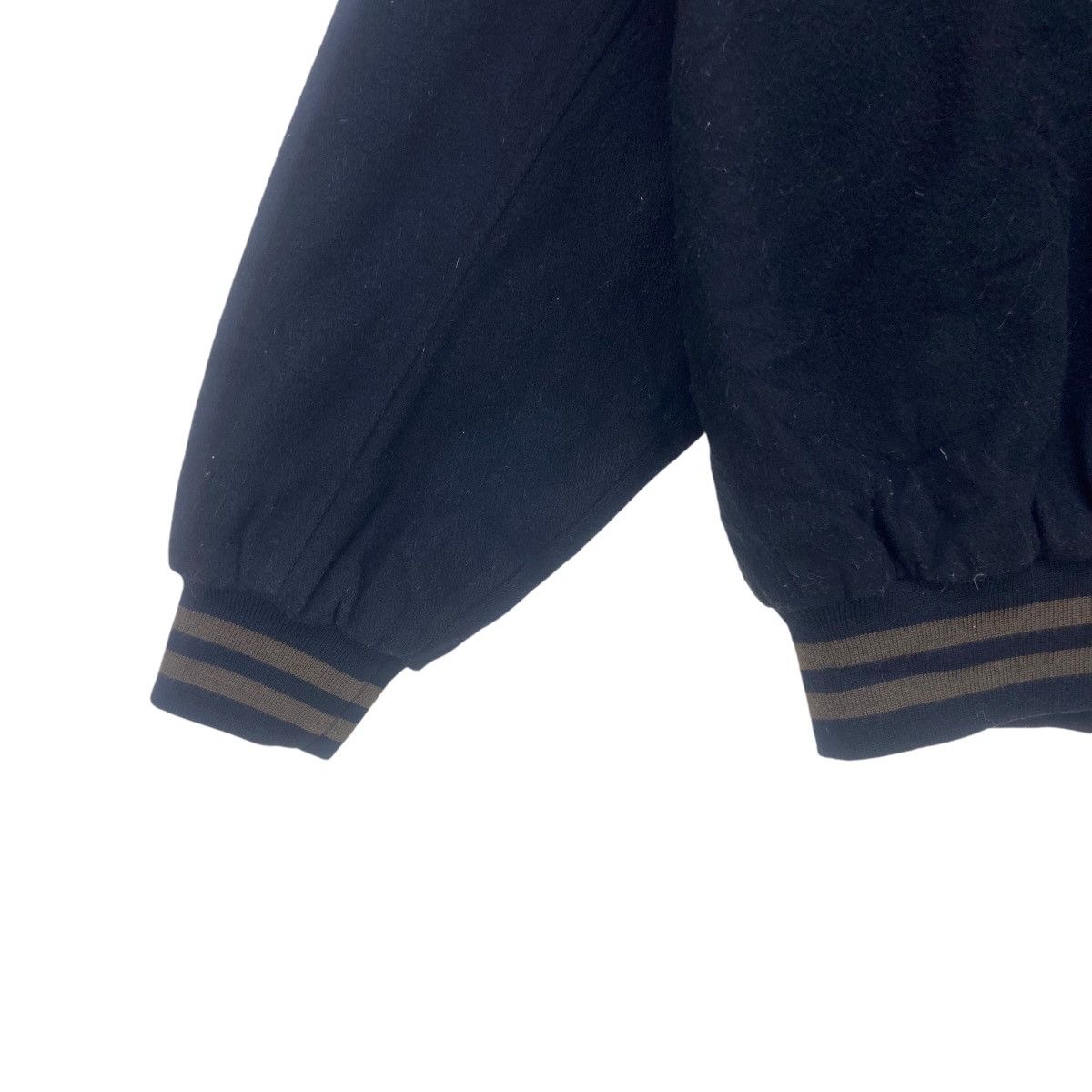 Other Vintage Georgia Coffee Big Logo Sheepskin Varsity Jacket Size US M / EU 48-50 / 2 - 14 Thumbnail