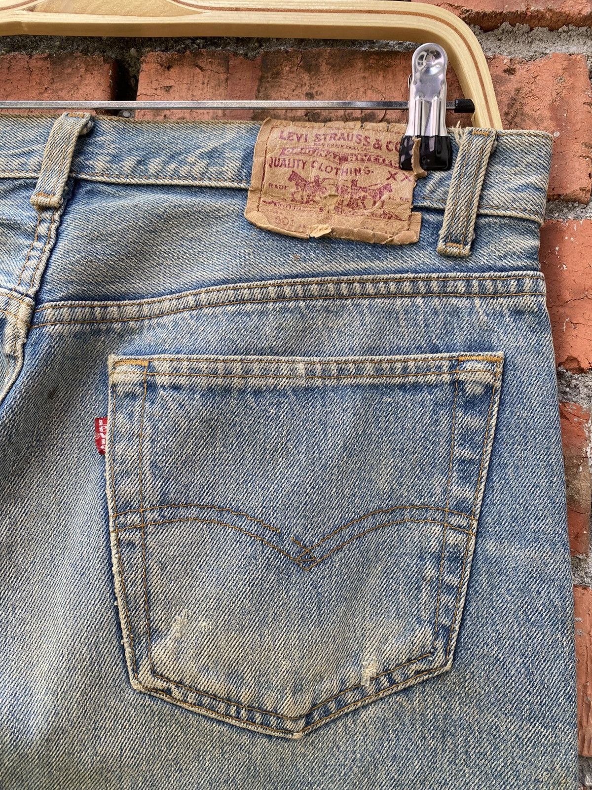 Levi's Vintage Clothing W34x33 Vintage levi's 501xx dirt made in USA Size US 34 / EU 50 - 3 Thumbnail