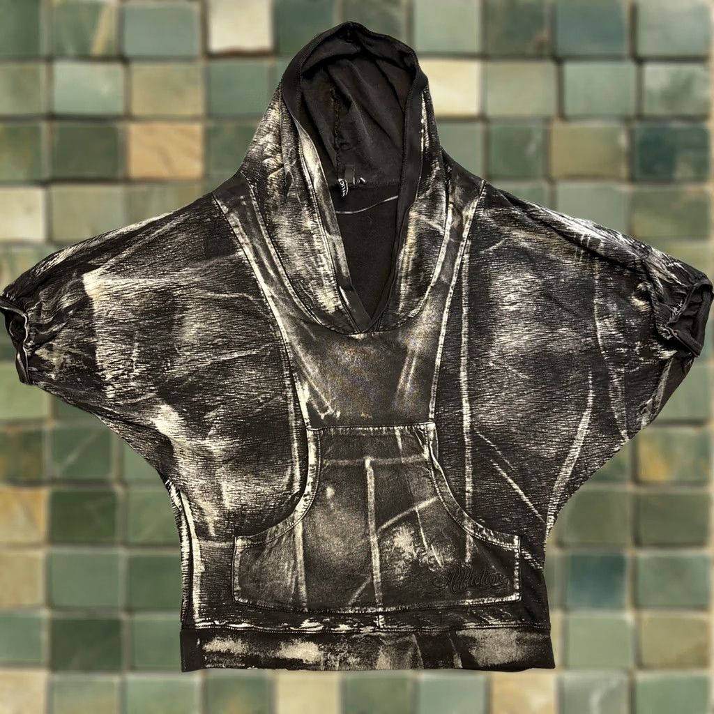 Affliction VINTAGE/NEW? Pullover Hoodie baggy Oversized Women’s XL Short Sleeve Affliction Black Pump Cover Hoodie Size XL / US 12-14 / IT 48-50 - 1 Thumbnail