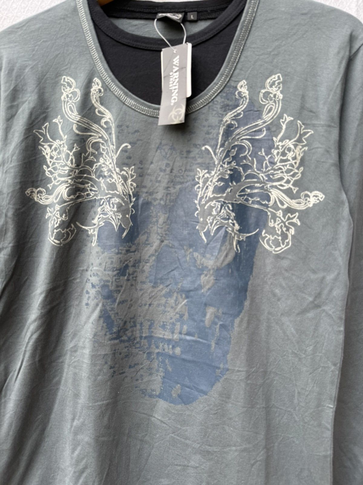 Japanese Brand 2000s - Warning Street Double Layers Size US M / EU 48-50 / 2 - 4 Thumbnail