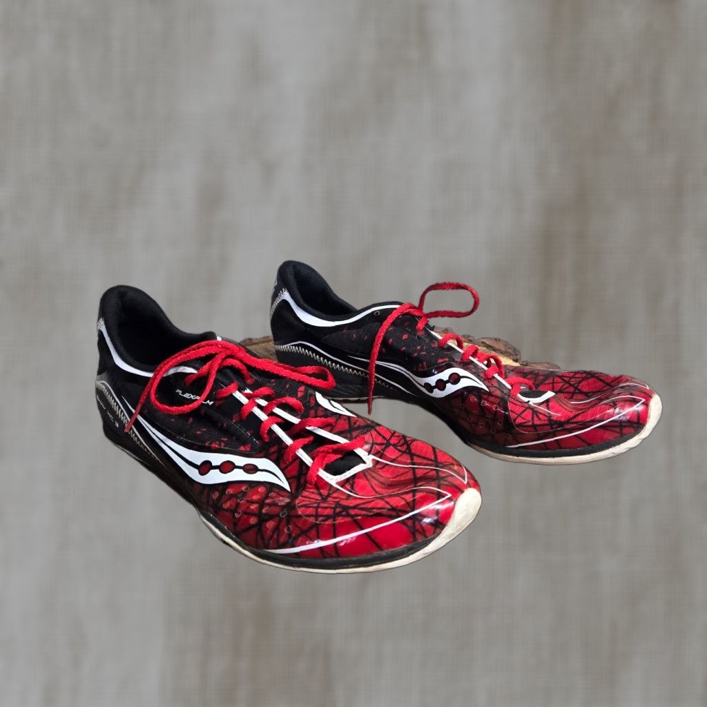 Saucony Saucony Shay XC3 Spike Red Black White Track Cross Country 20152-1 Adult Mens 10 Shoes Sneakers Cross Size US 10 / EU 43 - 1 Thumbnail