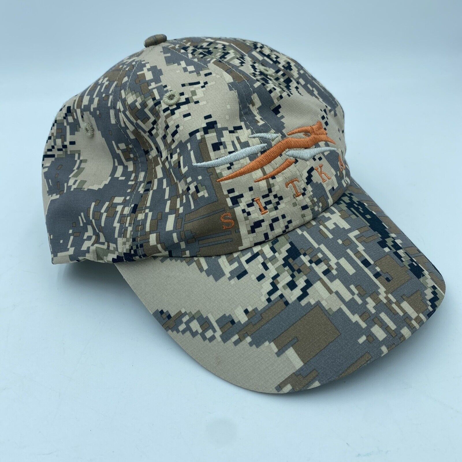 Vintage Sitka Side Logo Digital Camo Strap Back Baseball Cap Hat | Grailed