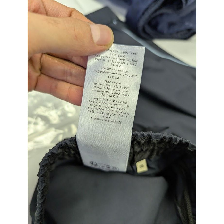 Gucci o1rshd1 Joggers & Sweatpants in Grey Blue Size US 34 / EU 50 - 21 Thumbnail