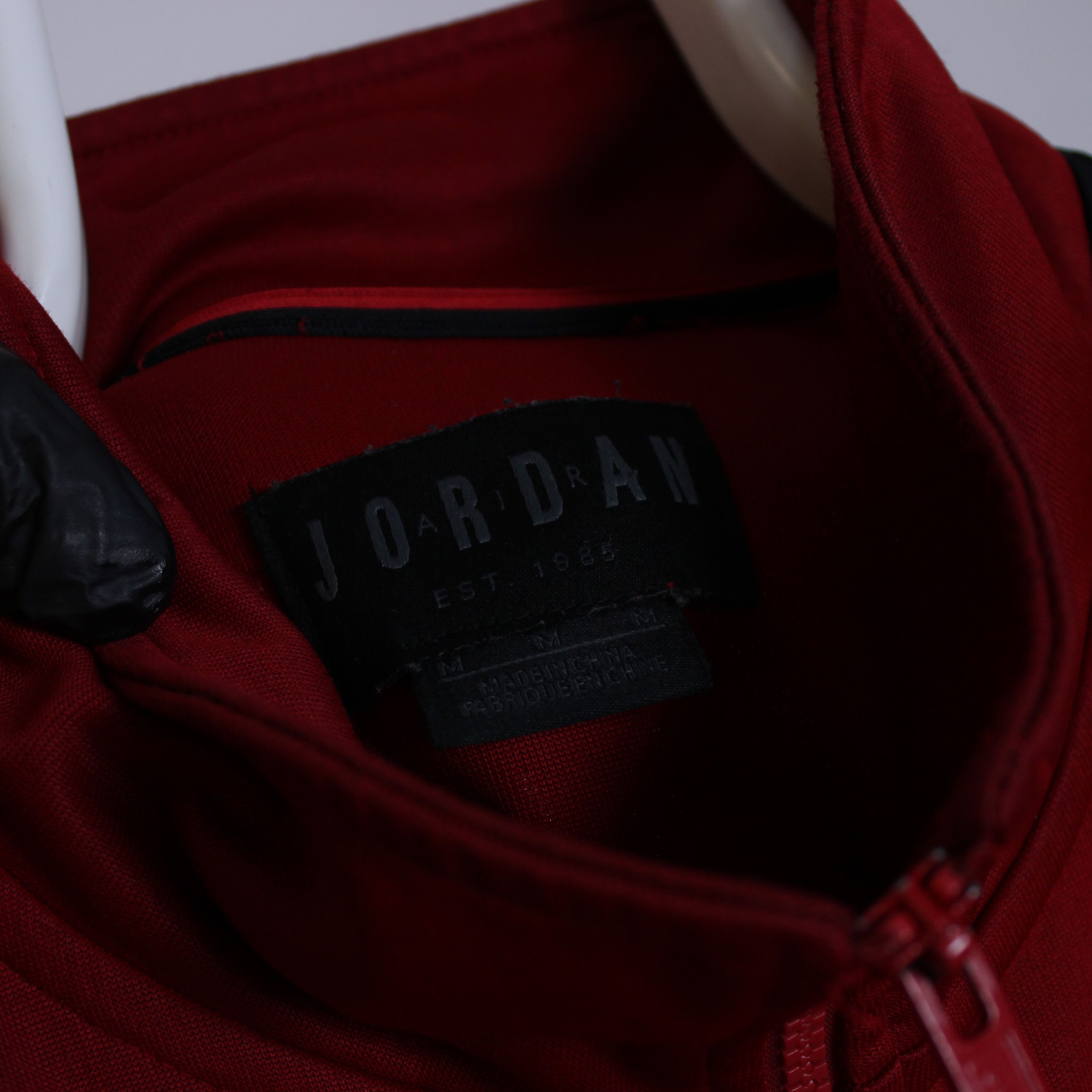 Jordan Brand Nike jordan tracksuit hoodie rarity M L red Size US L / EU 52-54 / 3 - 9 Thumbnail