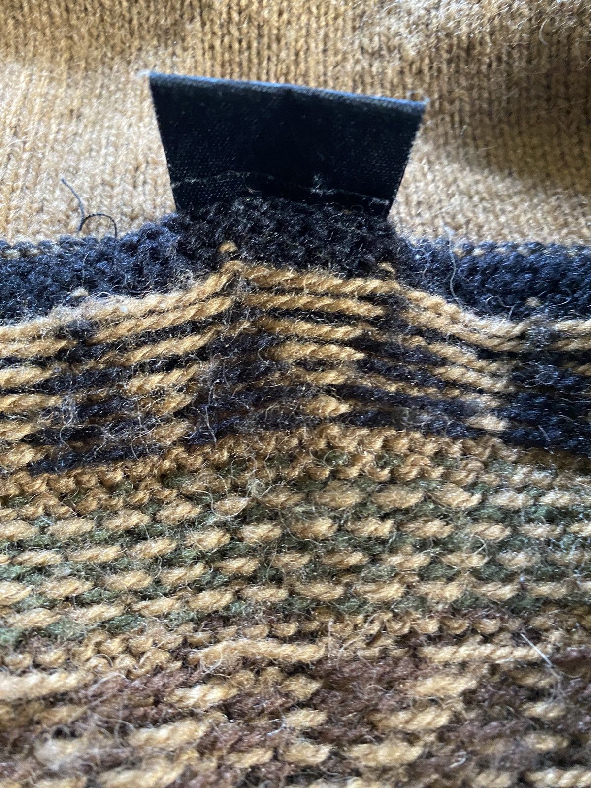 Vintage Vintage 80’s Artesania Los Andes Alpaca Wool 1/4 Zip Sweater Size US XL / EU 56 / 4 - 6 Thumbnail