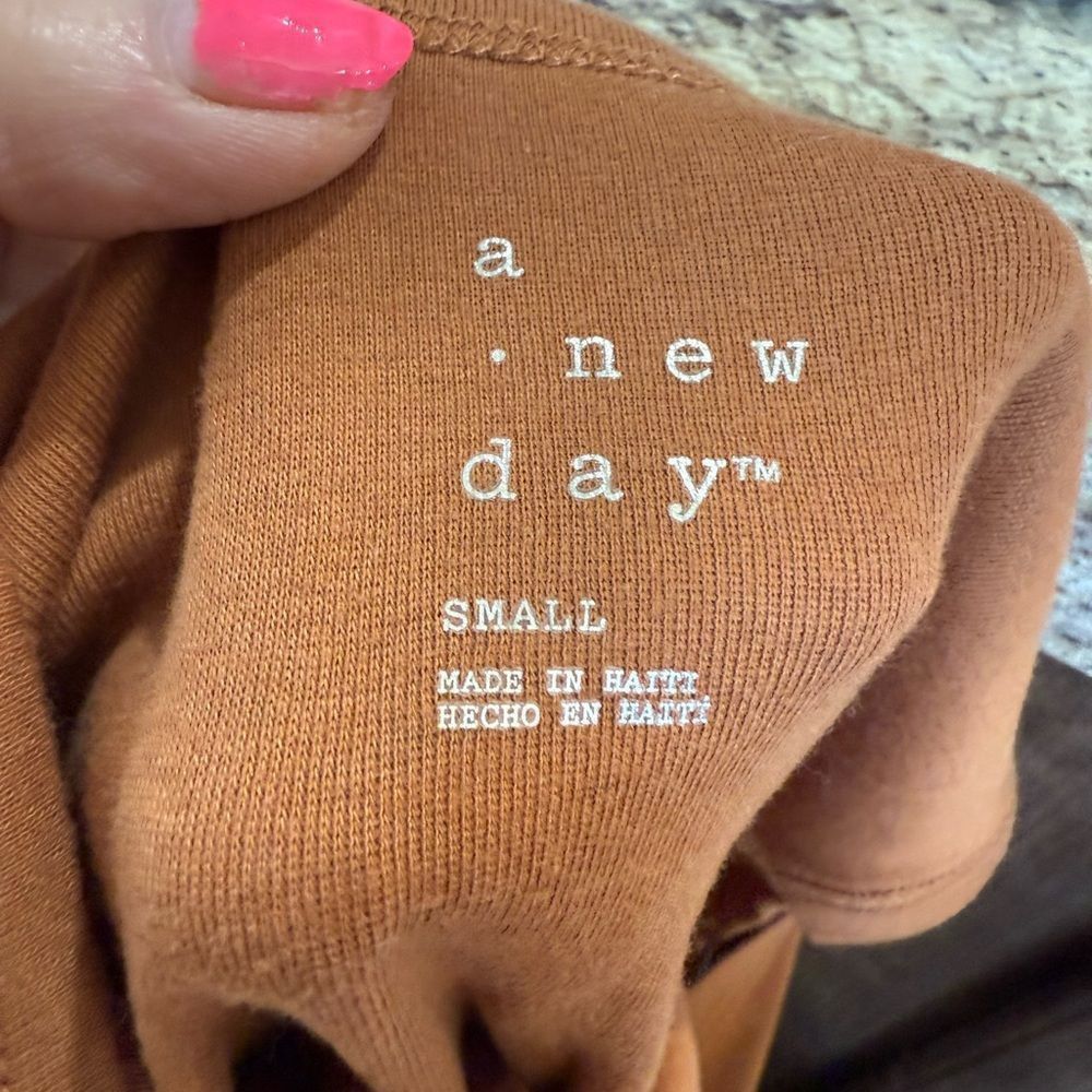 Other A New Day Tan Fitted Sleeveless Tank Top Size S / US 4 / IT 40 - 8 Thumbnail