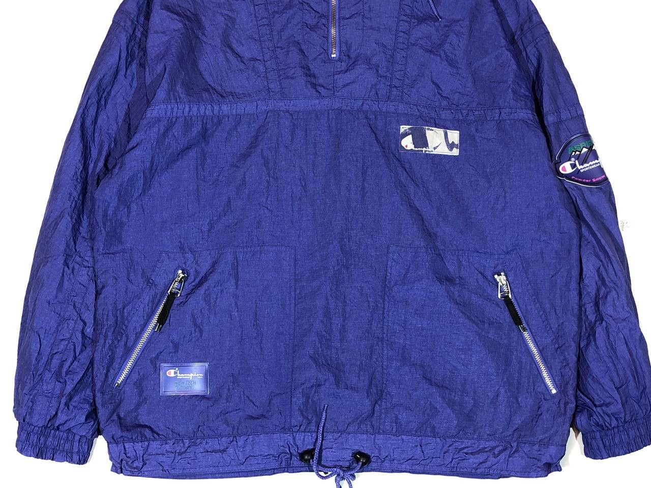 Champion Champion Vintage 80s Snowboarding Anorak High Tech Size US XL / EU 56 / 4 - 12 Thumbnail