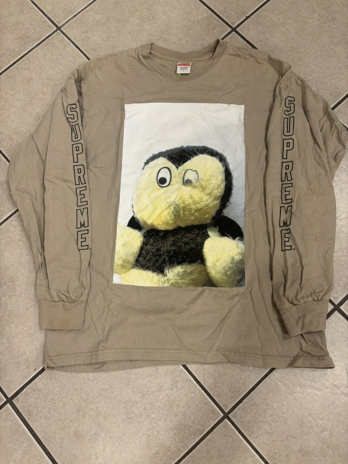 トップス Supreme Mike Kelley L/S Tee Supreme Mike Kelley Ahh…Youth! L S Tee (FW18) - $58