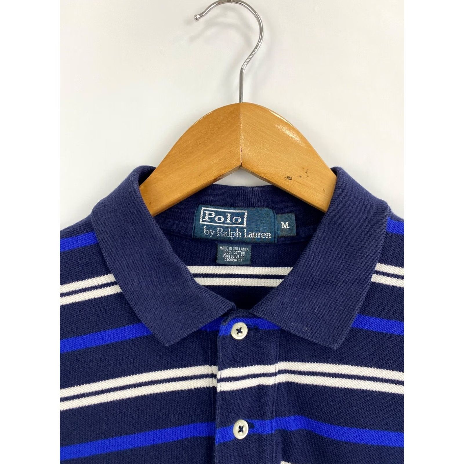 Polo Ralph Lauren VINTAGE Polo Ralph Lauren polo Shirt Adult M Blue 90s Retro Golf Rugby Walking Mens Size US M / EU 48-50 / 2 - 5 Thumbnail