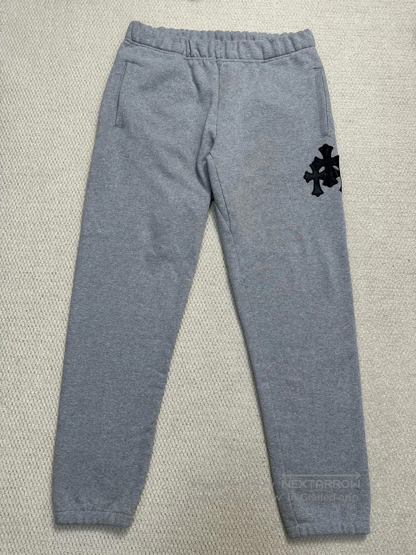 Chrome Hearts Chrome Hearts Gray Sweatpants. Size US 30 / EU 46 - 1 Thumbnail