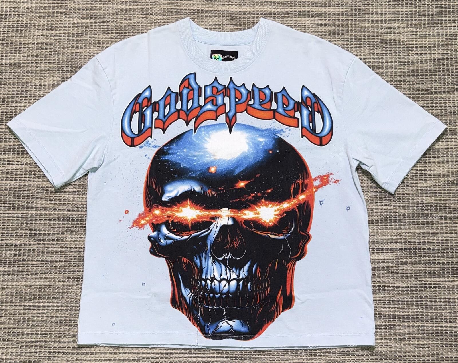 Godspeed Godspeed Galaxsee Ice Blue Wash Tee Size US M / EU 48-50 / 2 - 1 Thumbnail