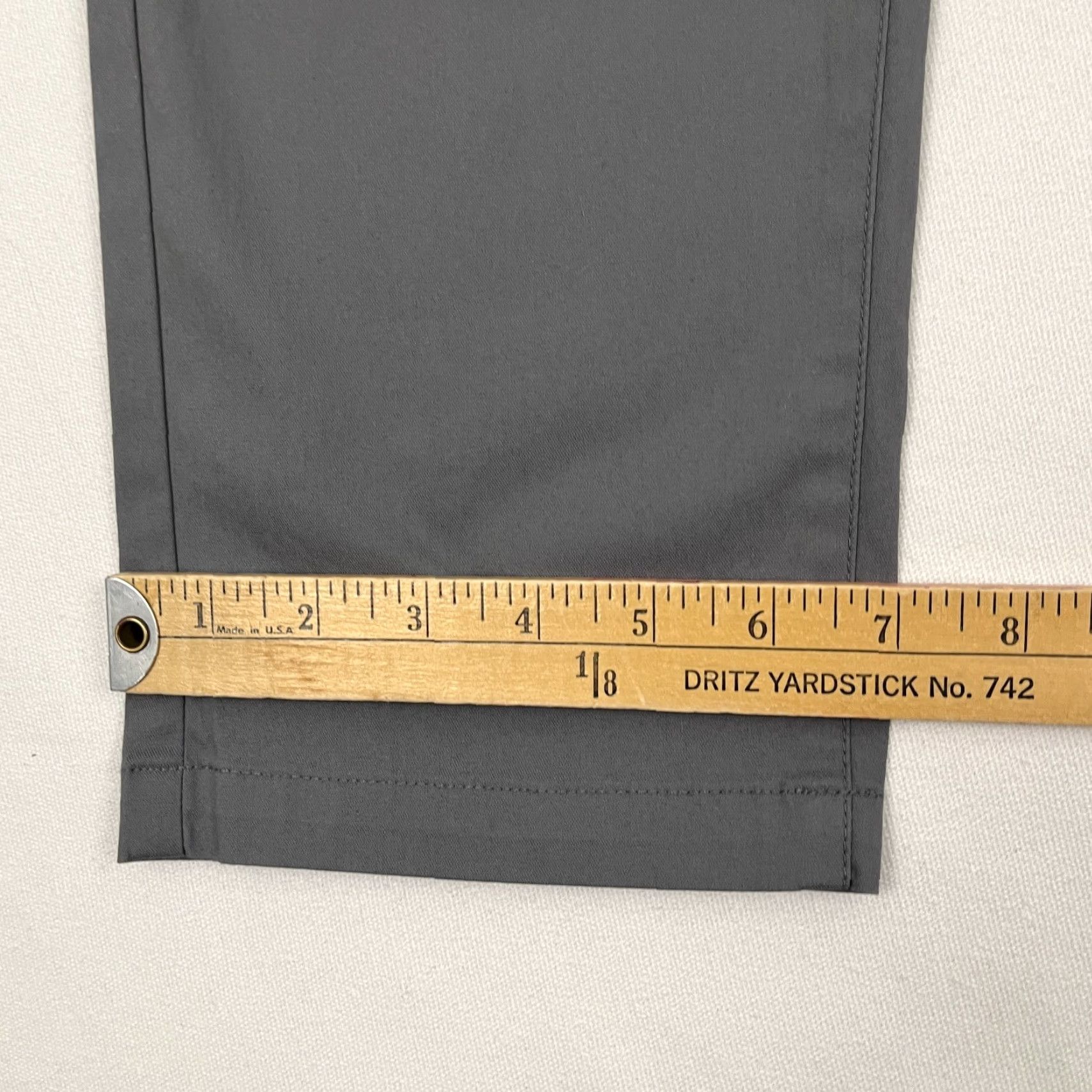 Vintage Birddogs Pants Mens 36 x 30 Slim Lined Gray Performance Khaki Golf Stretch Prep Shirt Size US 36 / EU 52 - 5 Thumbnail