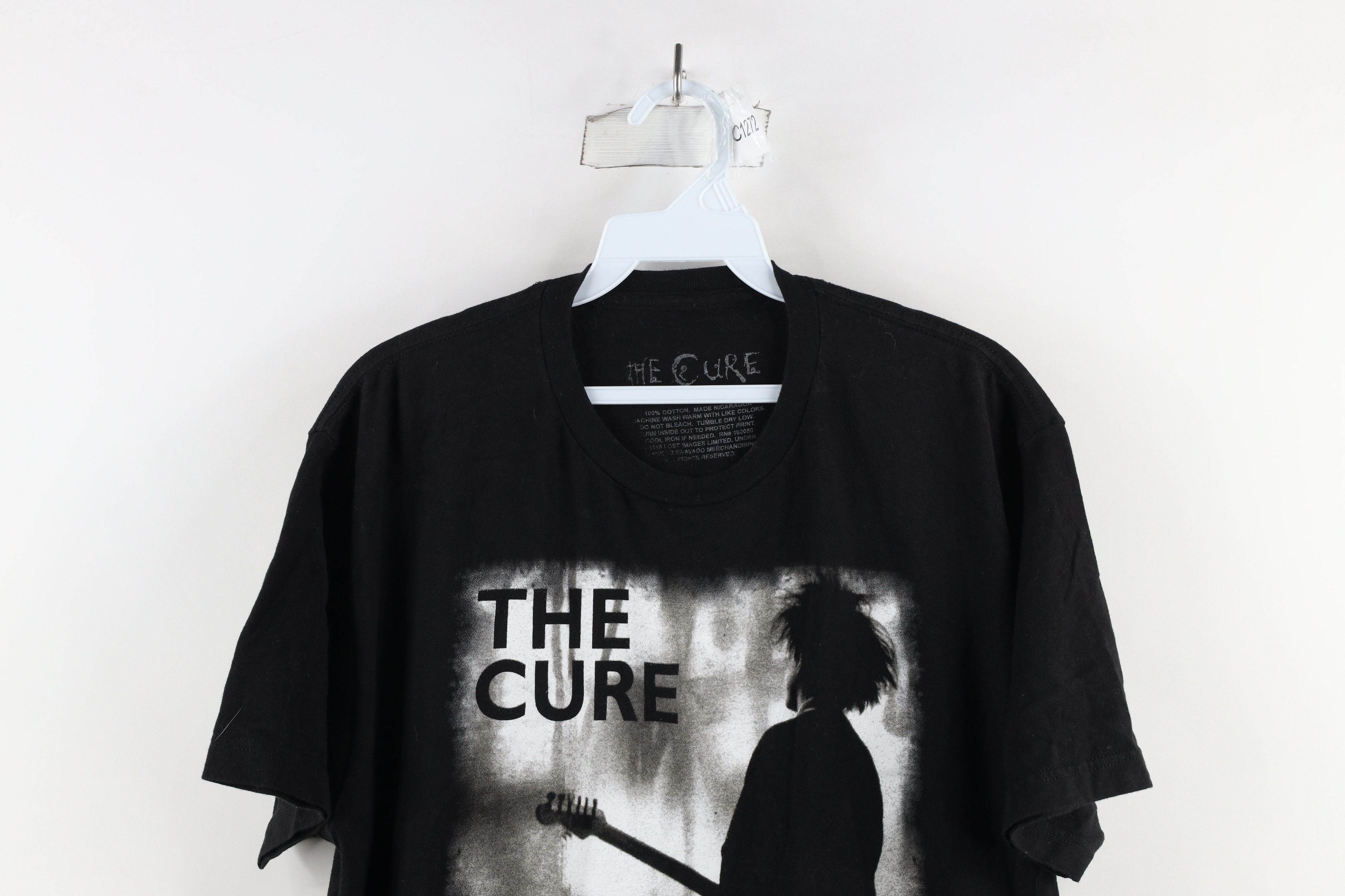 Vintage Retro Out Boys Don't Cry The Cure Band T-Shirt Black Size US L / EU 52-54 / 3 - 2 Thumbnail
