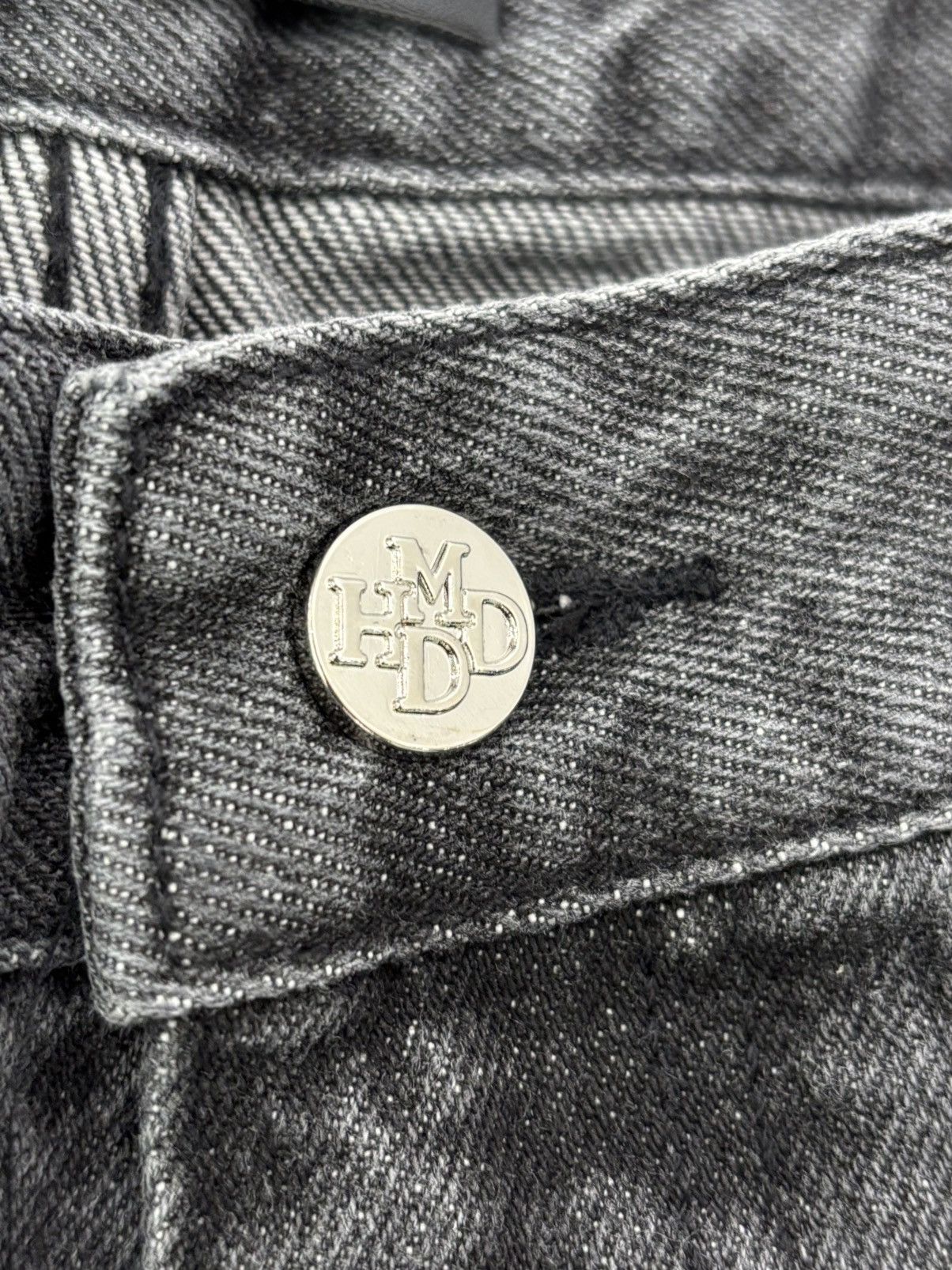 HMDD HMDD Patch Work Denim ‘Black’ Size US 36 / EU 52 - 3 Thumbnail