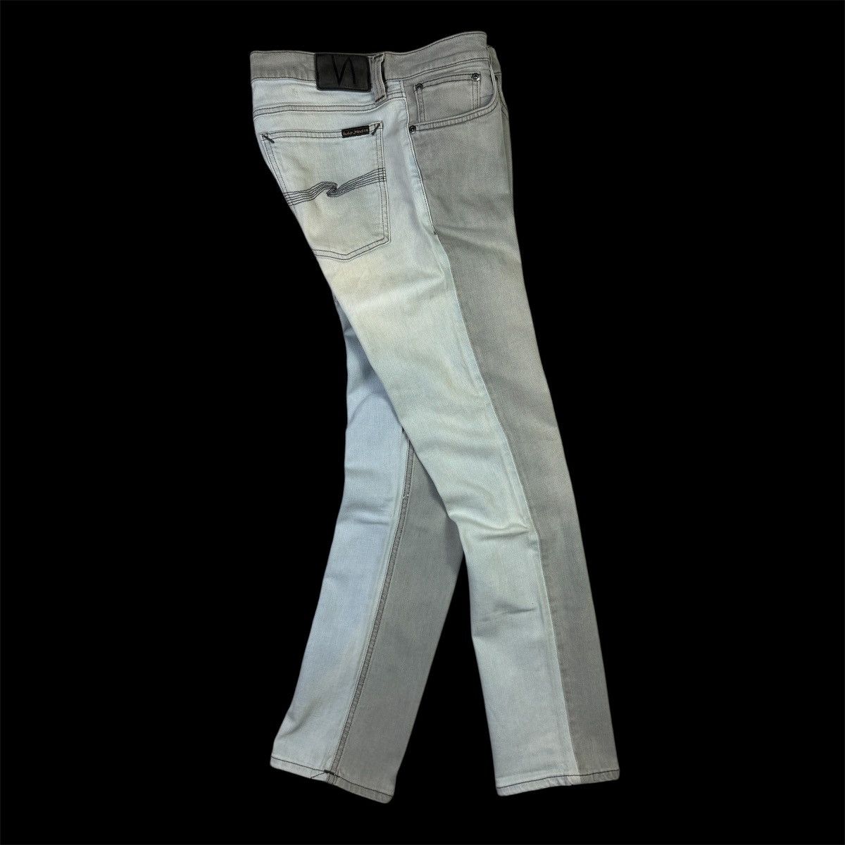 Nudie Jeans 🔥Nudie Tight Long John 2 tone Jeans Size US 32 / EU 48 - 3 Thumbnail