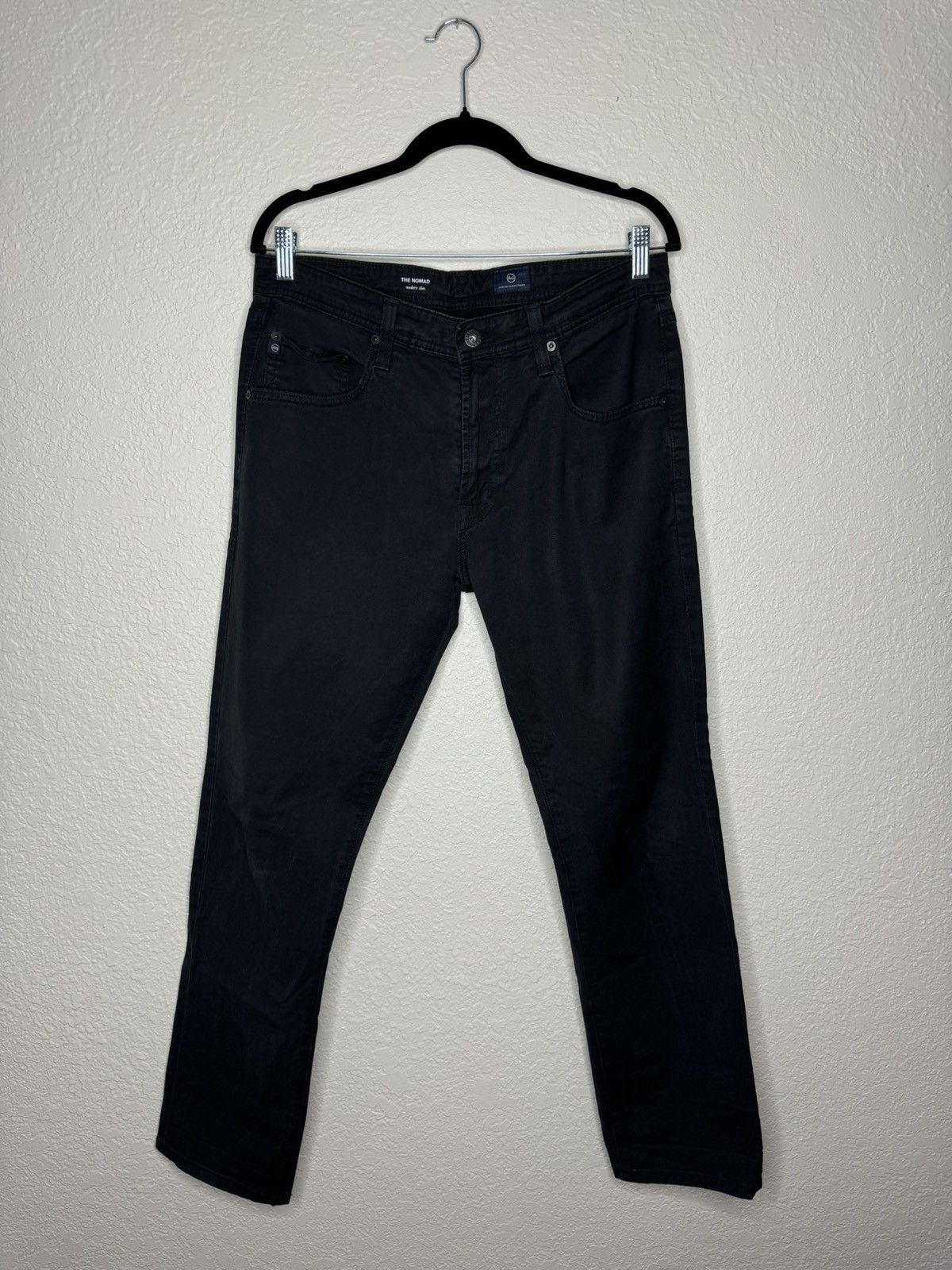 AG Adriano Goldschmied AG Black Denim Jeans Size US 32 / EU 48 - 1 Thumbnail