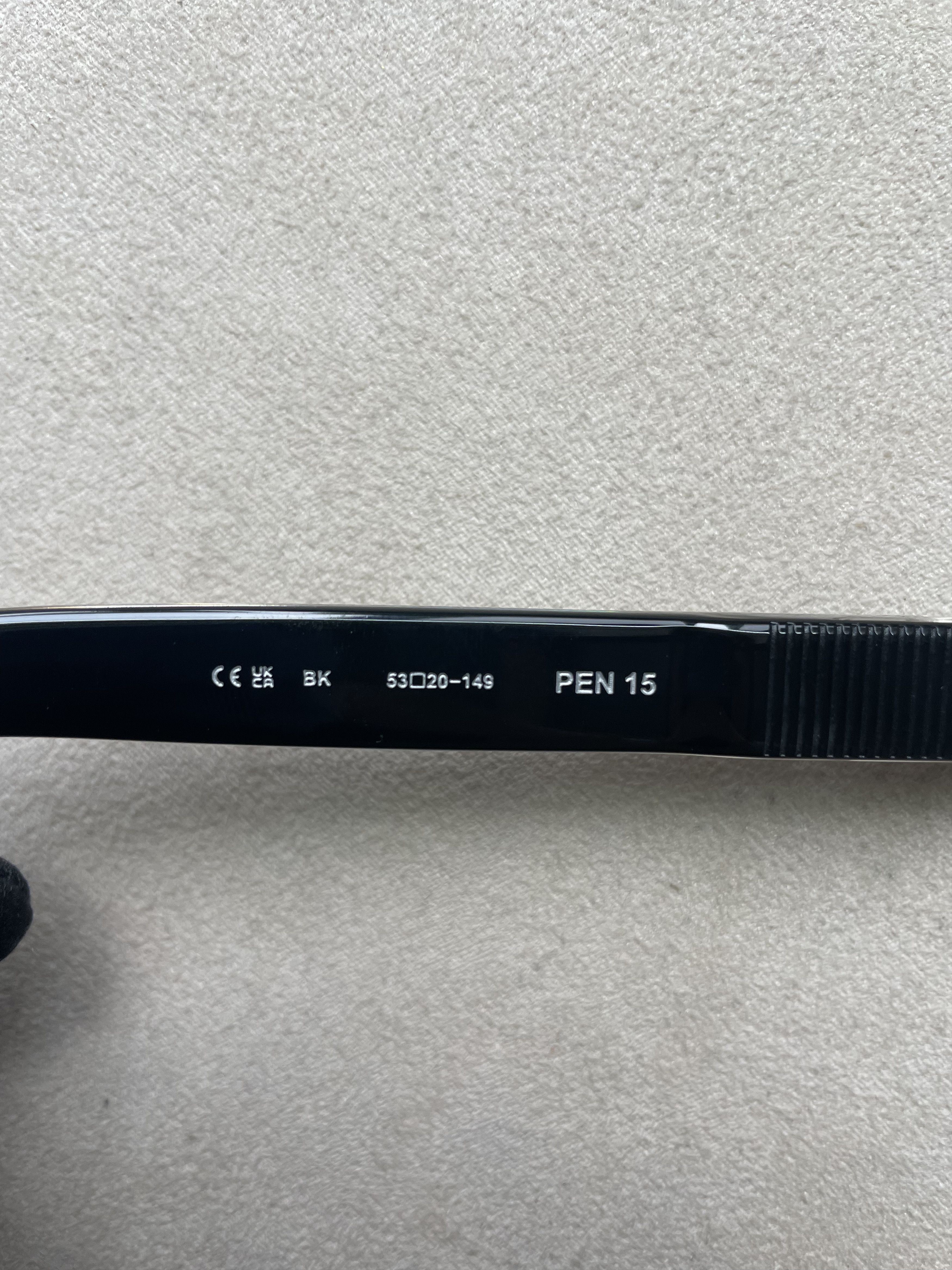Chrome Hearts Chrome Hearts Pen 15 BK Glasses Frame Size ONE SIZE - 11 Thumbnail