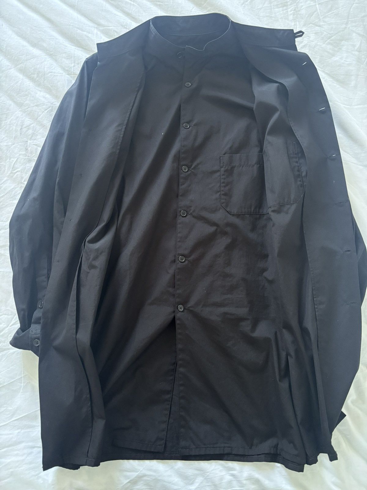Yohji Yamamoto Yohji Yamamoto 23FW Power of the White Shirt Button Up Size US S / EU 44-46 / 1 - 2 Thumbnail