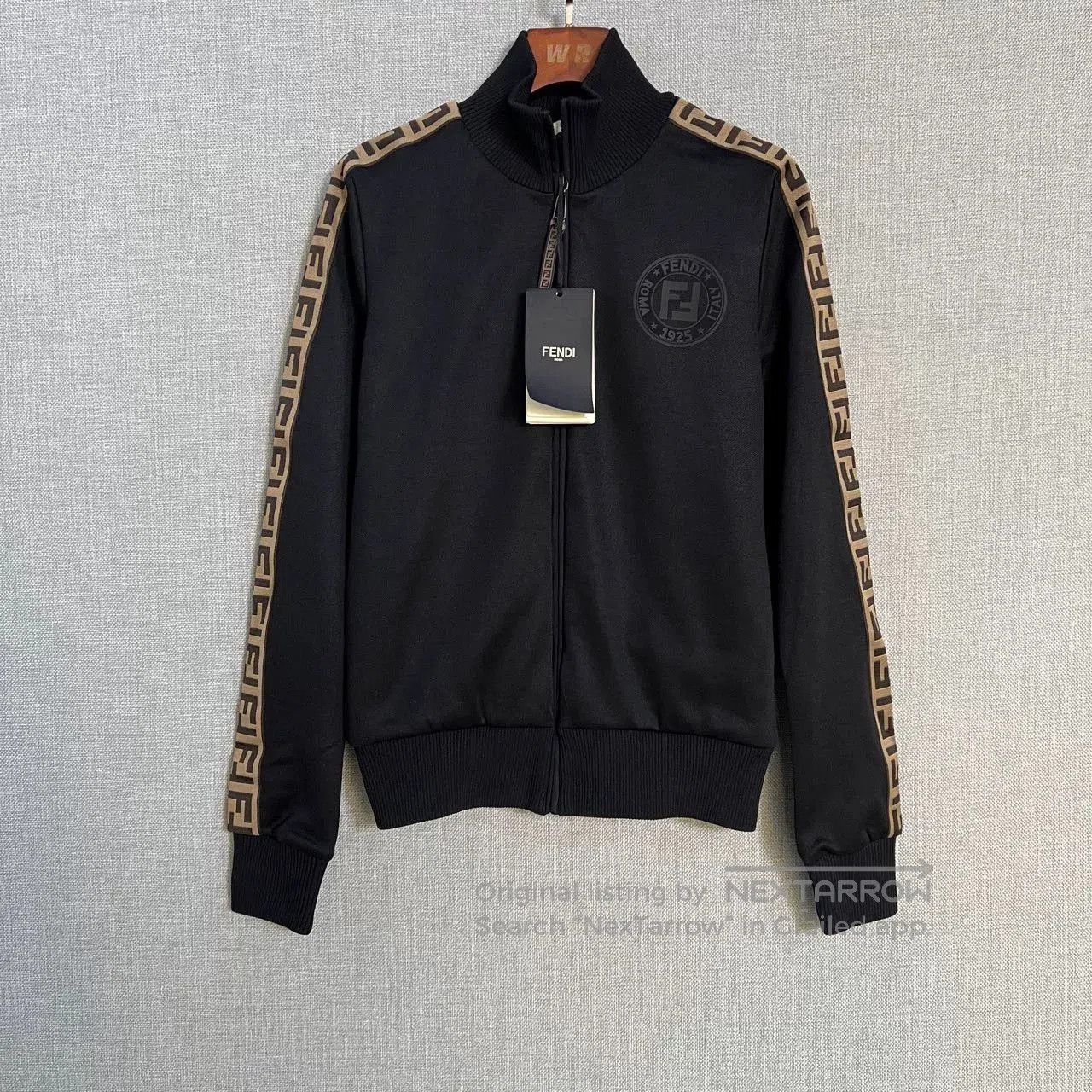 Fendi Fendi Black Logo Women's Jacket. Size S / US 4 / IT 40 - 1 Thumbnail