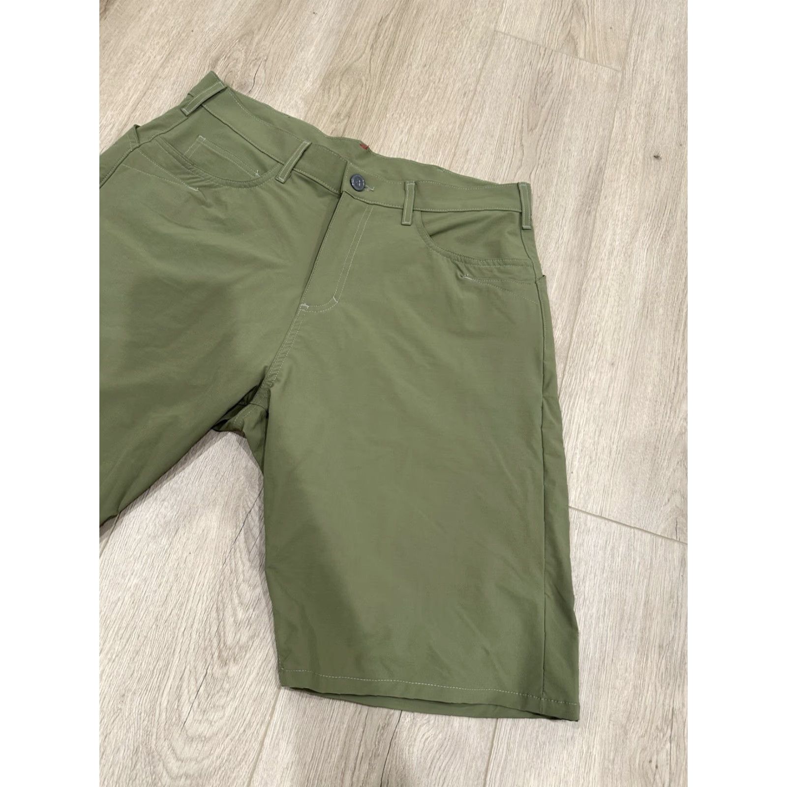 Vintage Adaptiv-X Tek Shorts Mens Green Performance American Made 36 Size US 36 / EU 52 - 2 Thumbnail